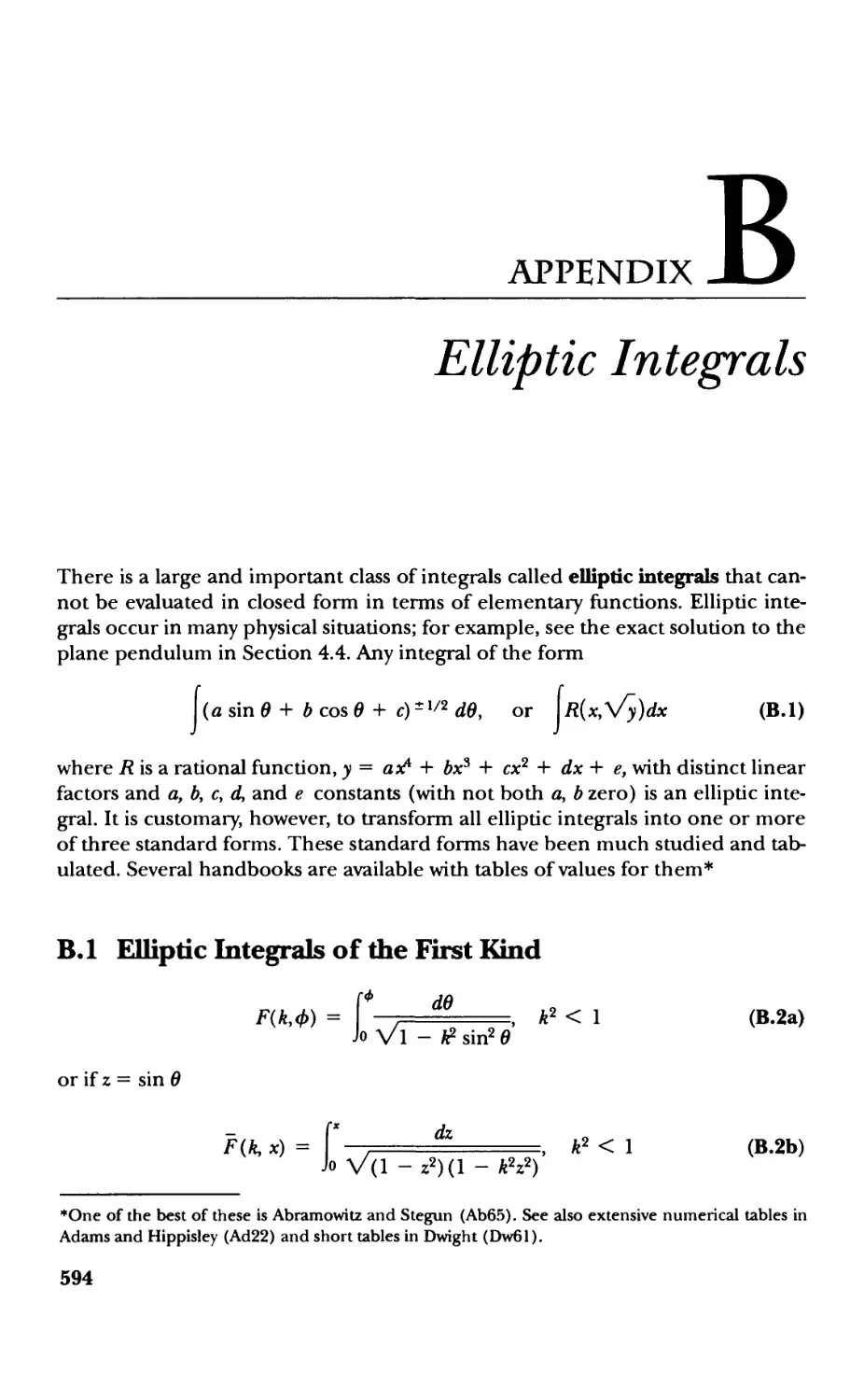 D. Useful Formulas