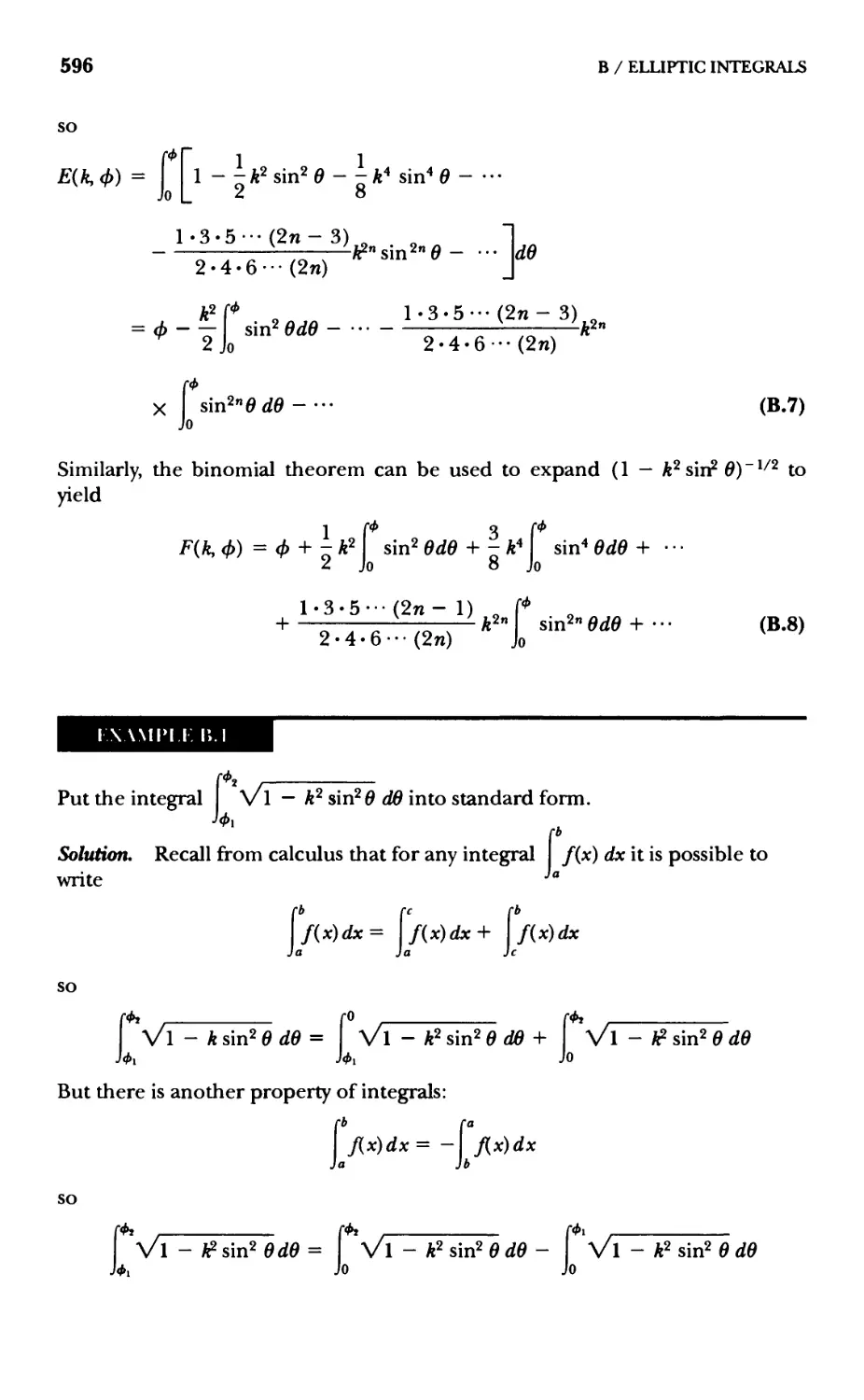 D.3 Trigonometric Series
D.4 Exponential and Logarithmic Series