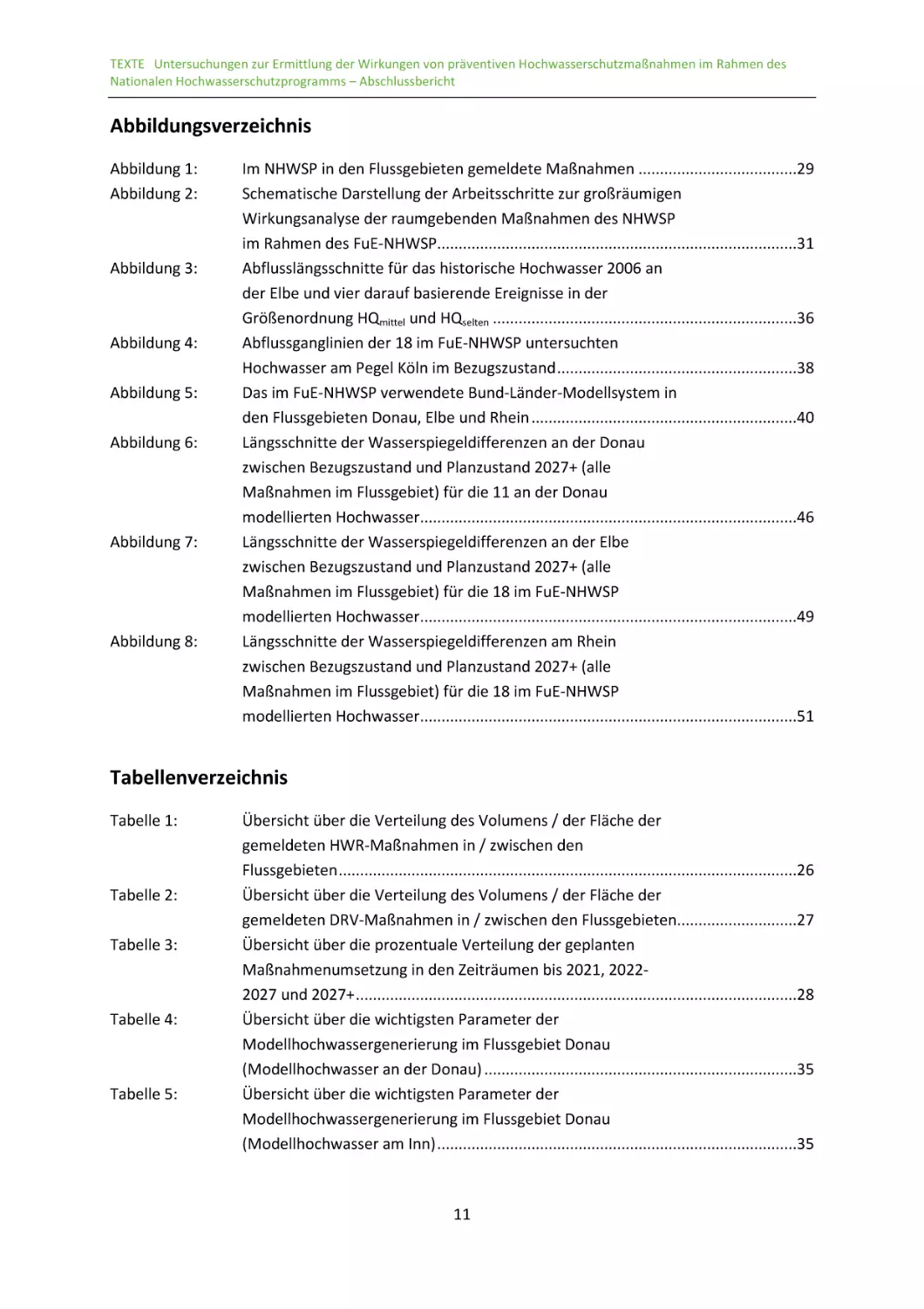 Abbildungsverzeichnis
Tabellenverzeichnis