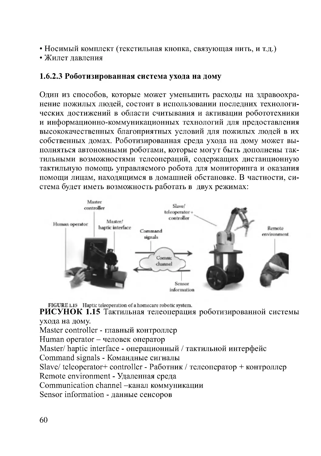 1.6.2.3 Роботизированная система ухода на дому