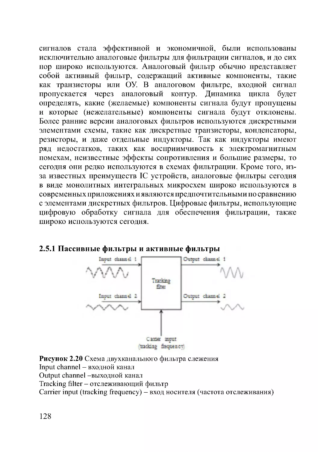 2.5.1 Пассивные фильтры и активные фильтры