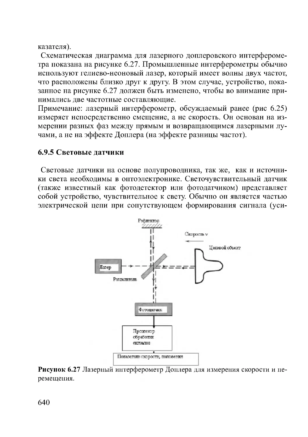 6.9.5 Световые датчики