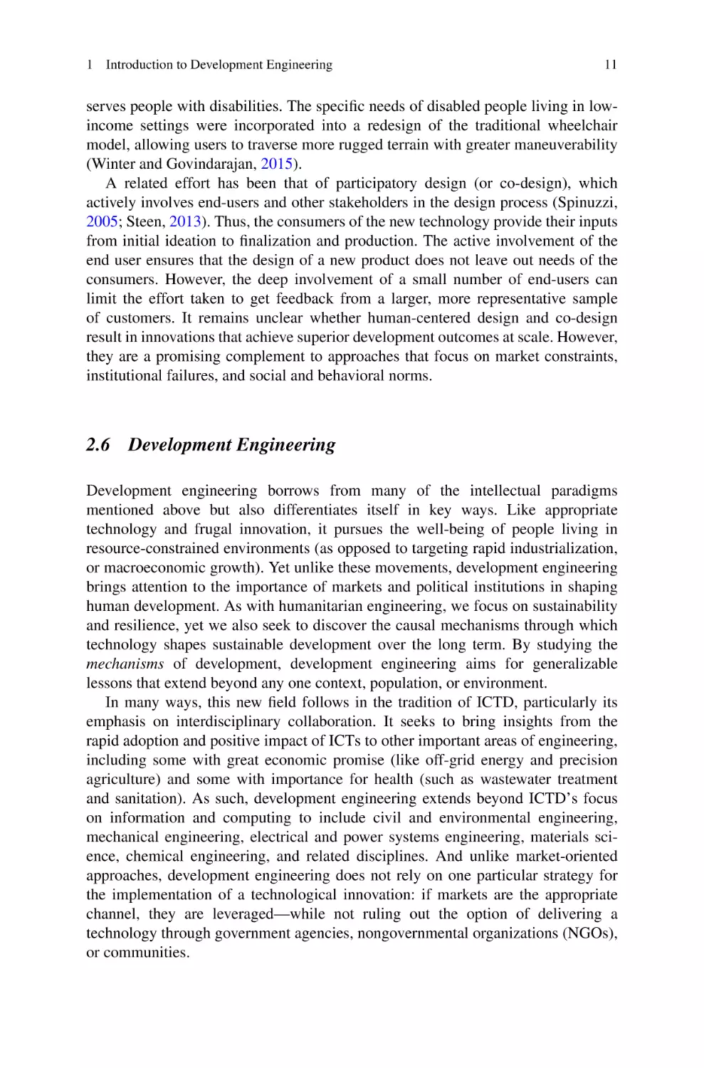 2.6 Development Engineering