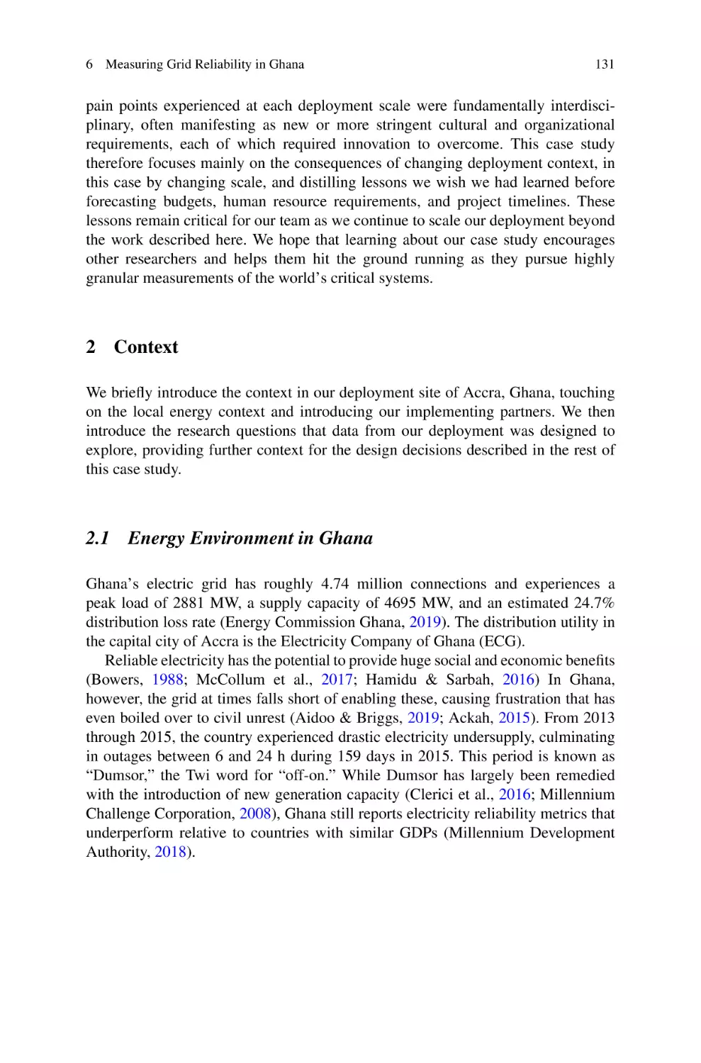 2 Context
2.1 Energy Environment in Ghana