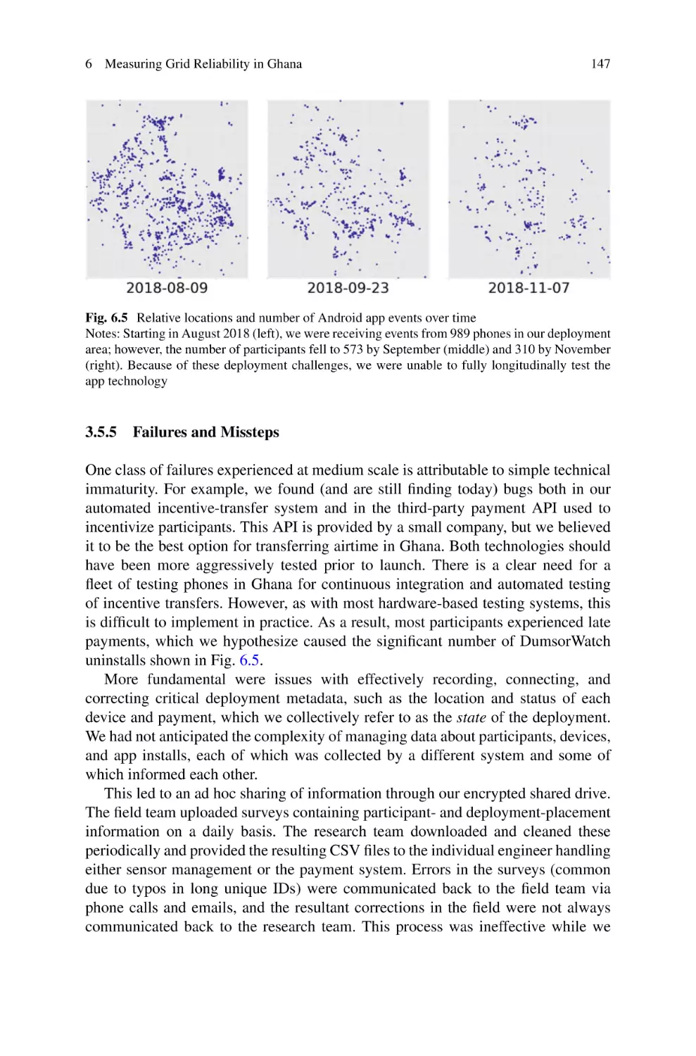 3.5.5 Failures and Missteps