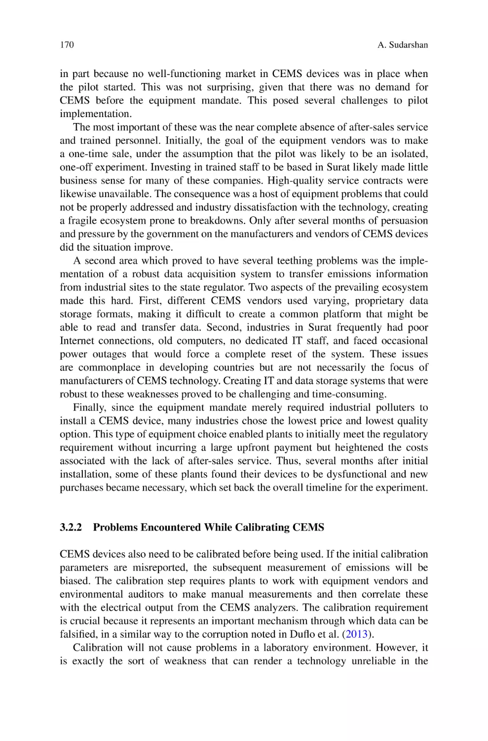 3.2.2 Problems Encountered While Calibrating CEMS