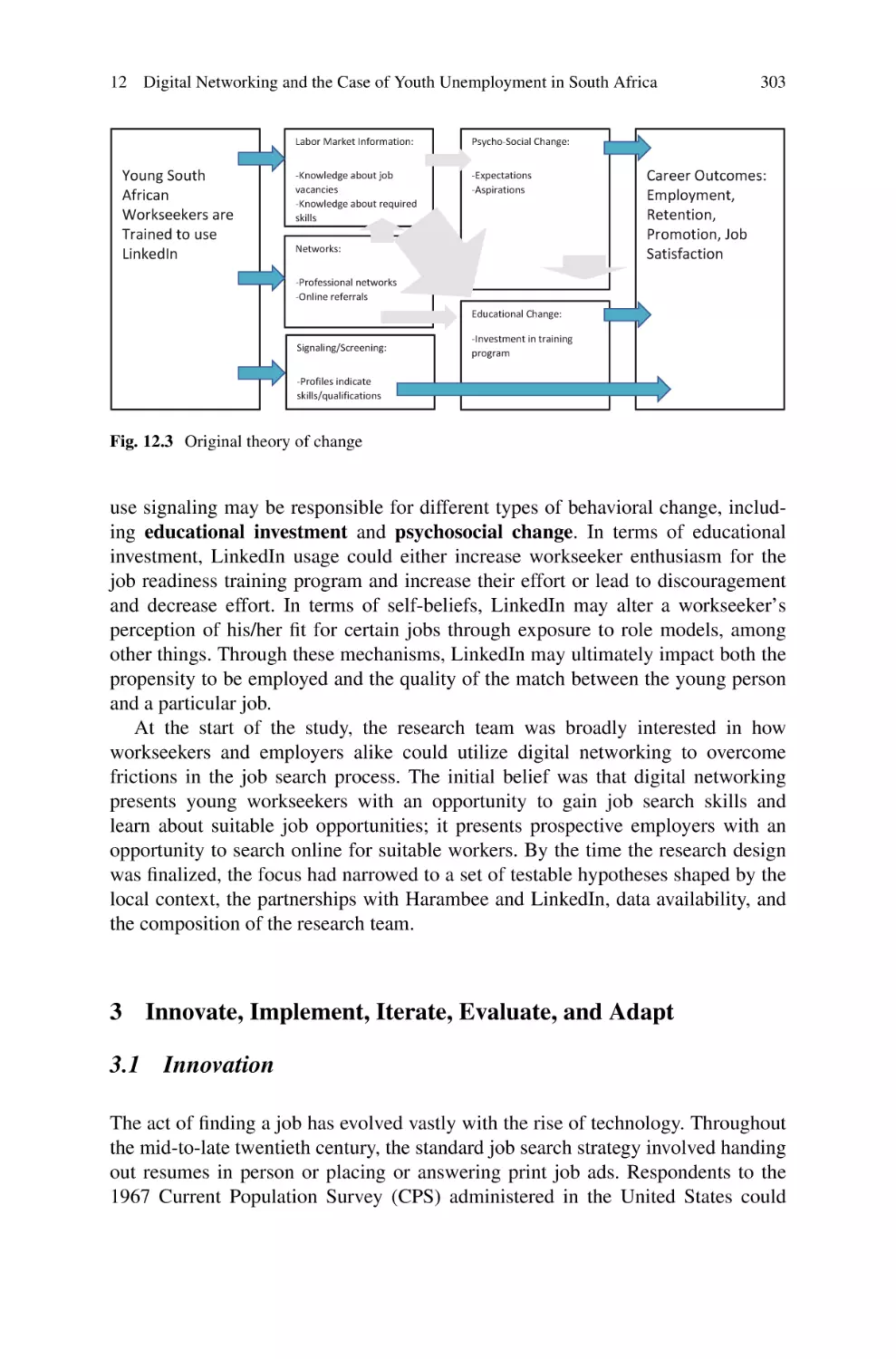 3 Innovate, Implement, Iterate, Evaluate, and Adapt
3.1 Innovation