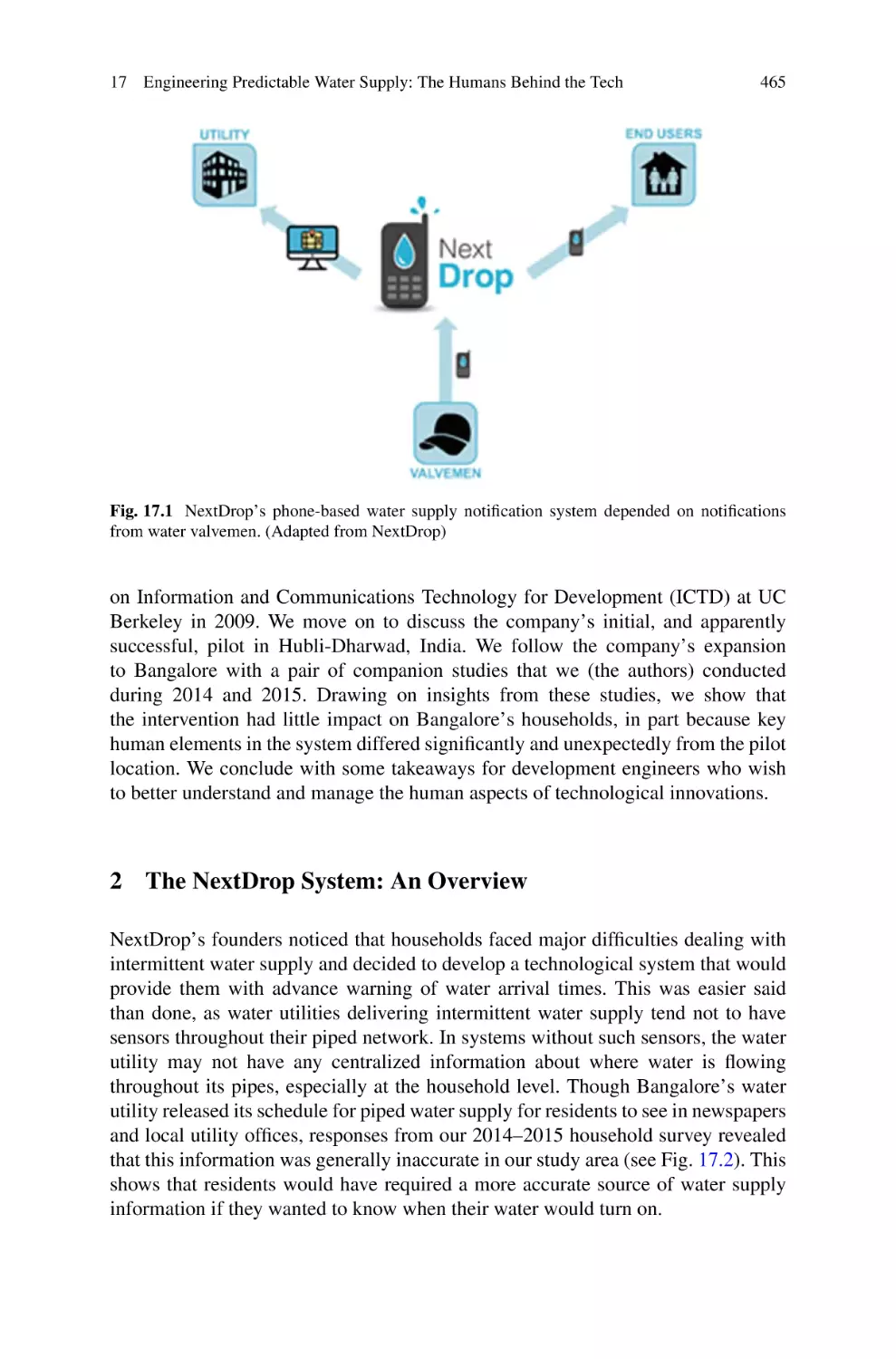 2 The NextDrop System