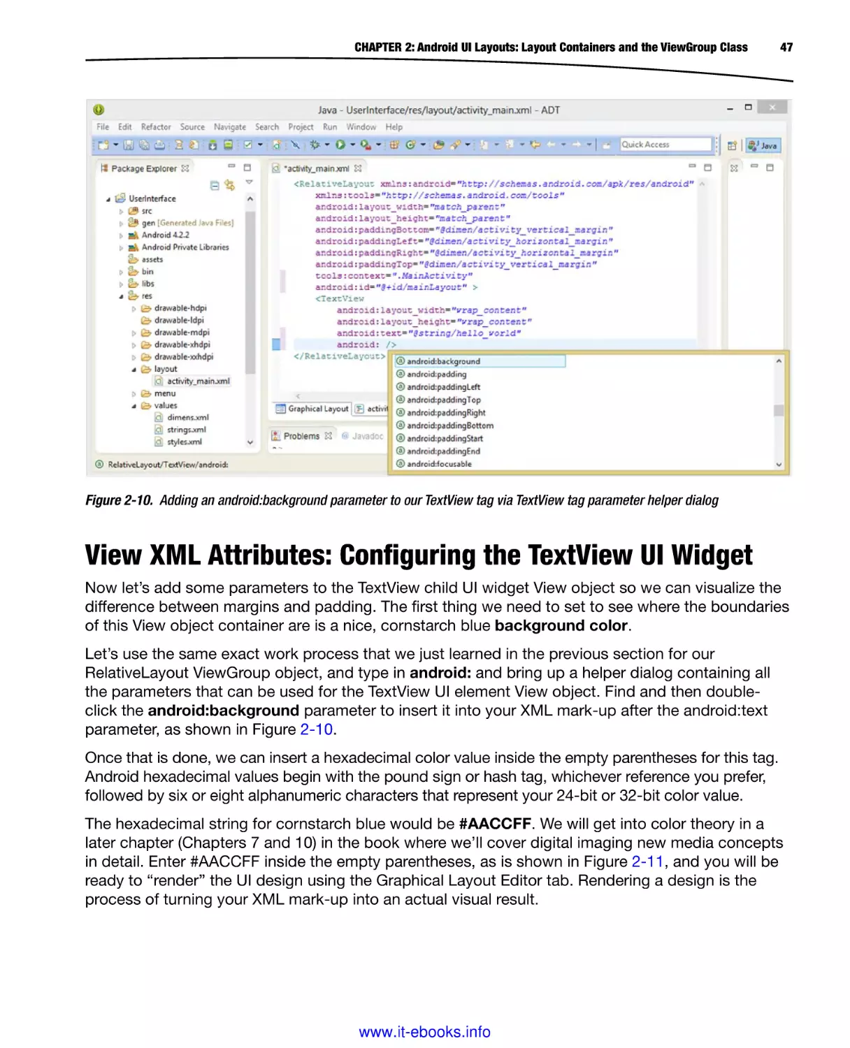 View XML Attributes