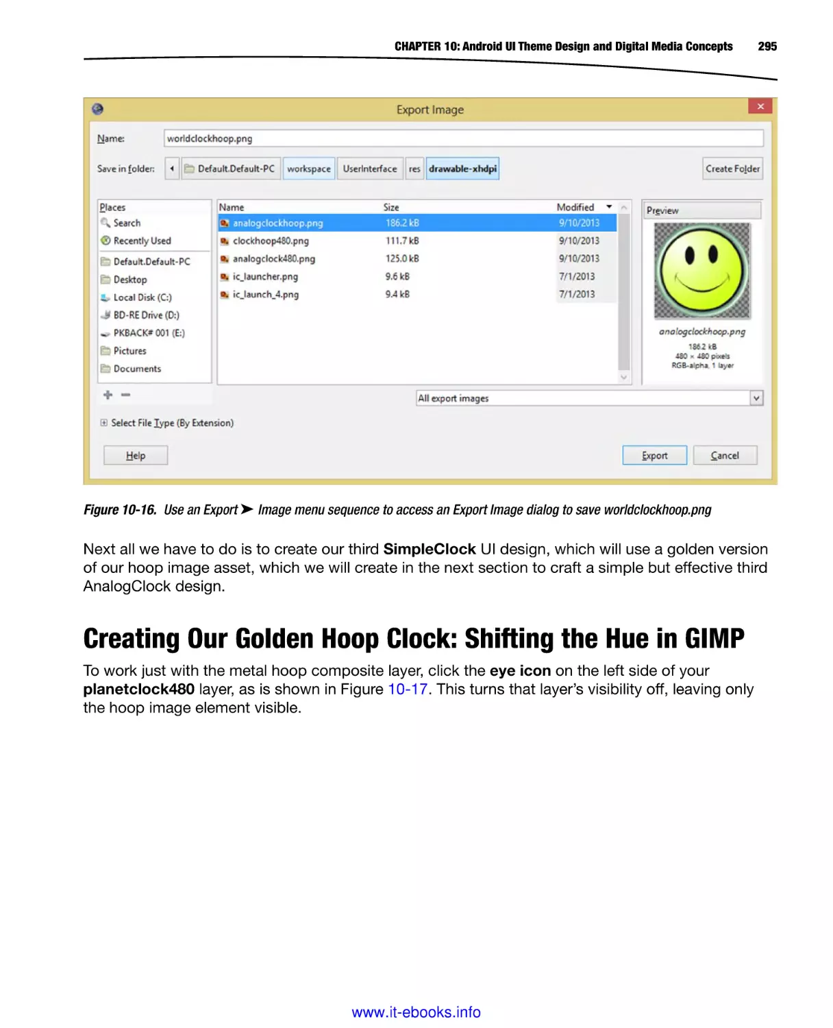 Creating Our Golden Hoop Clock