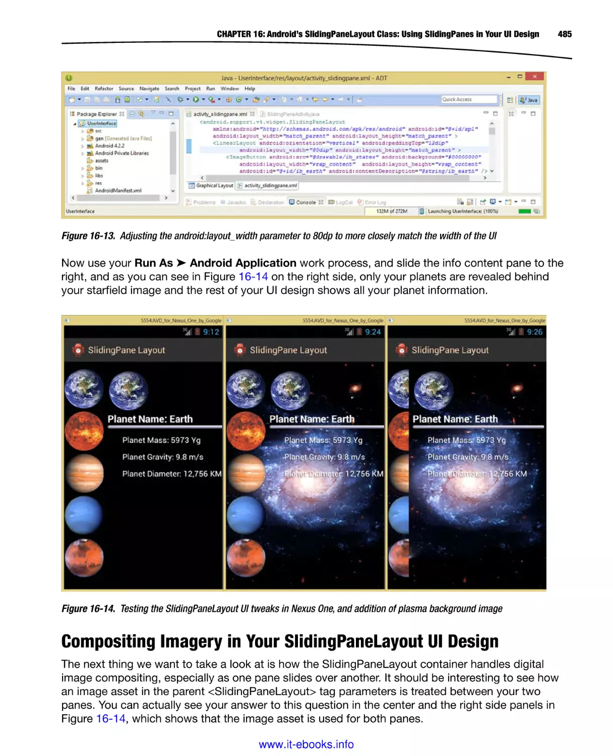 Compositing Imagery in Your SlidingPaneLayout UI Design