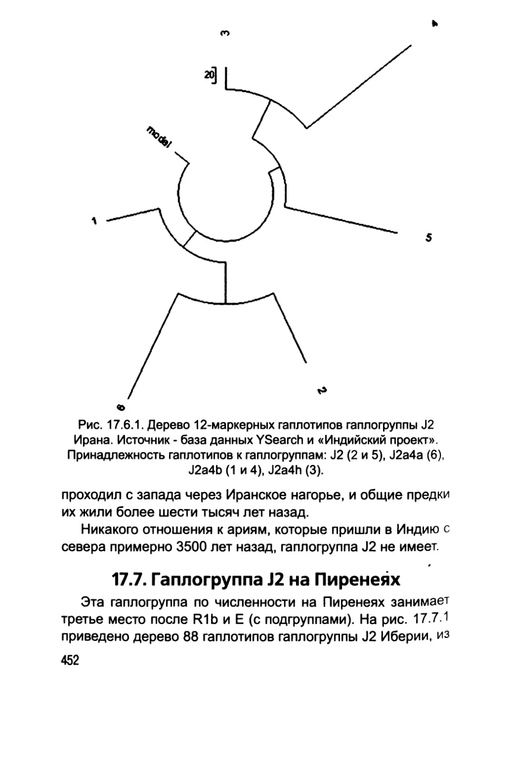 17.7. Гаплогруппа J2 на Пиренеях