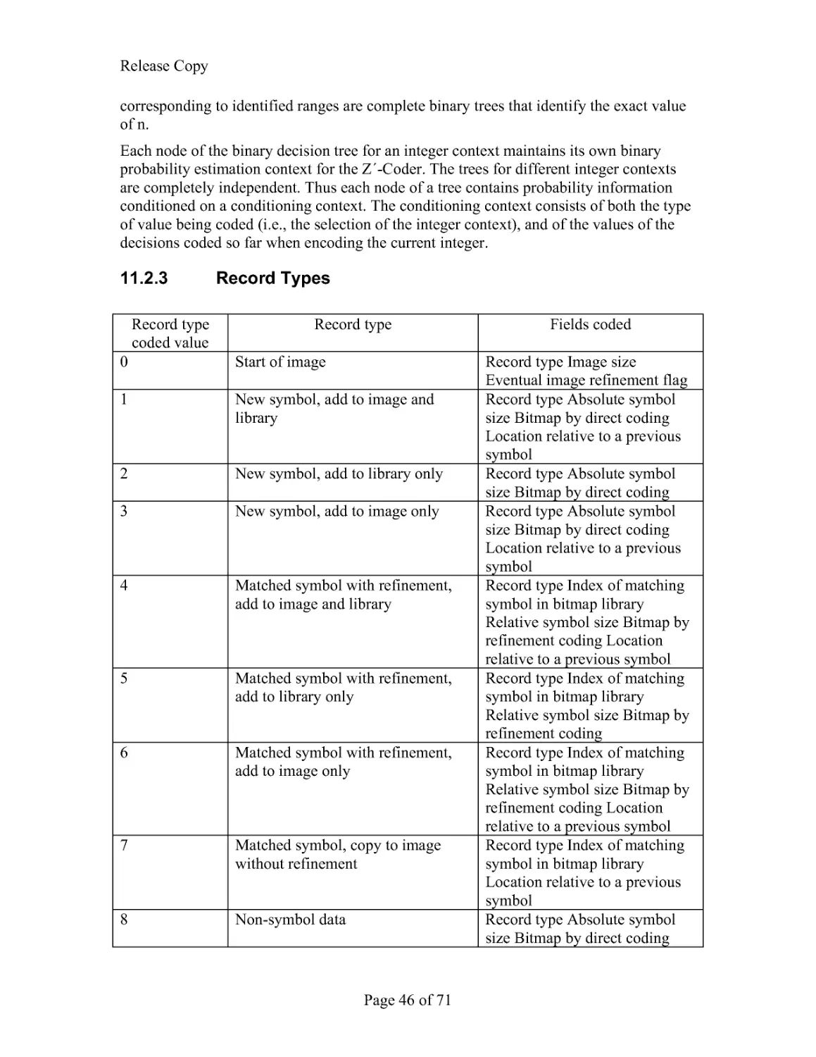 11.2.3 Record Types