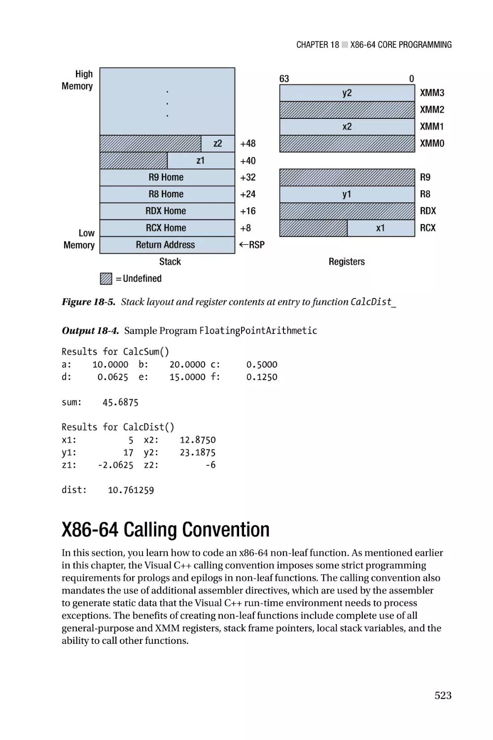 X86-64 Calling Convention