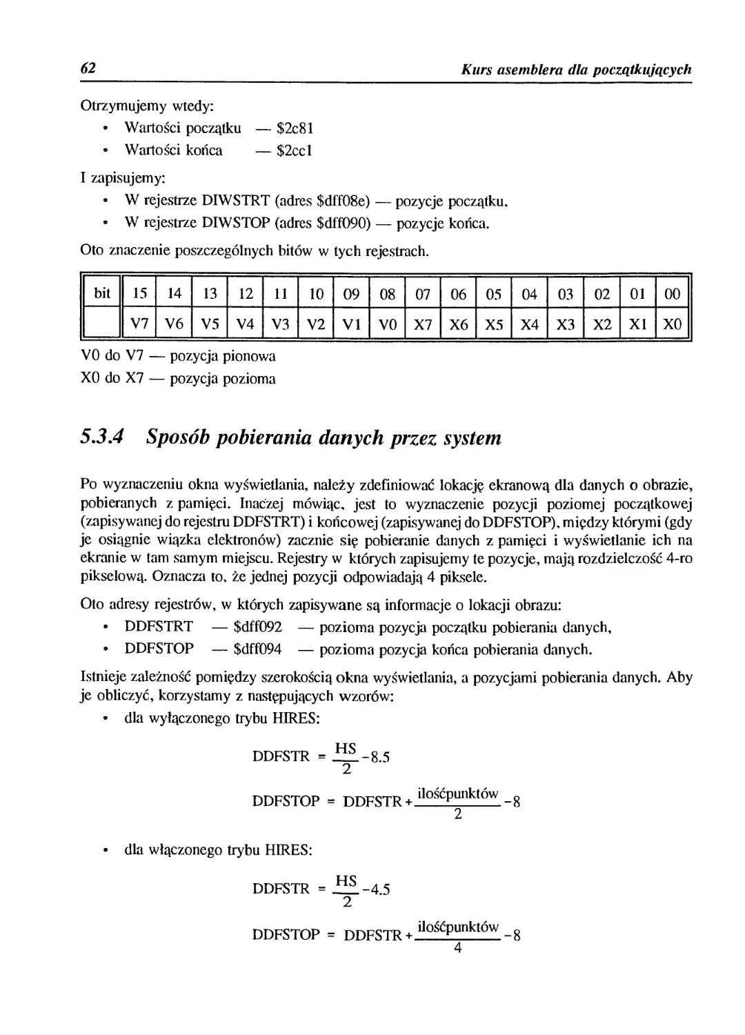 5.3.4 Sposób pobierania danych przez system