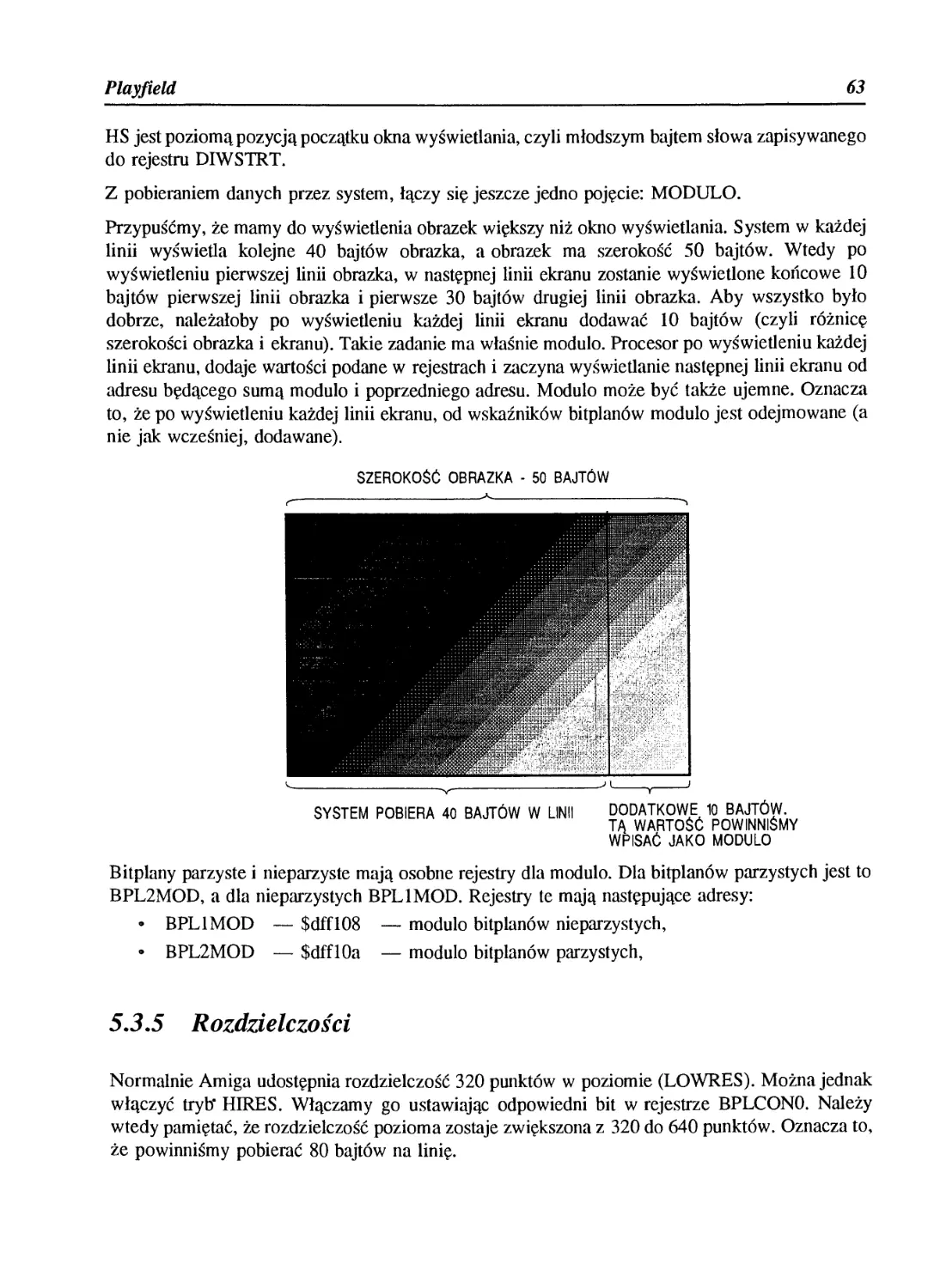 5.3.5 Rozdzielczości