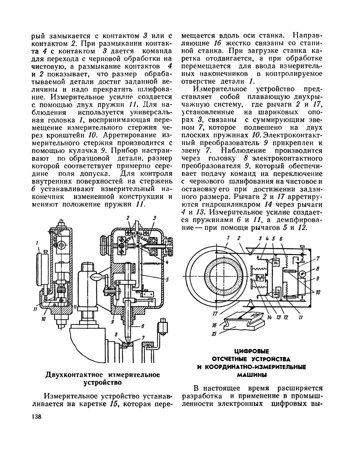 Цифровые отсчетные устройства и координатно-измерительные машины