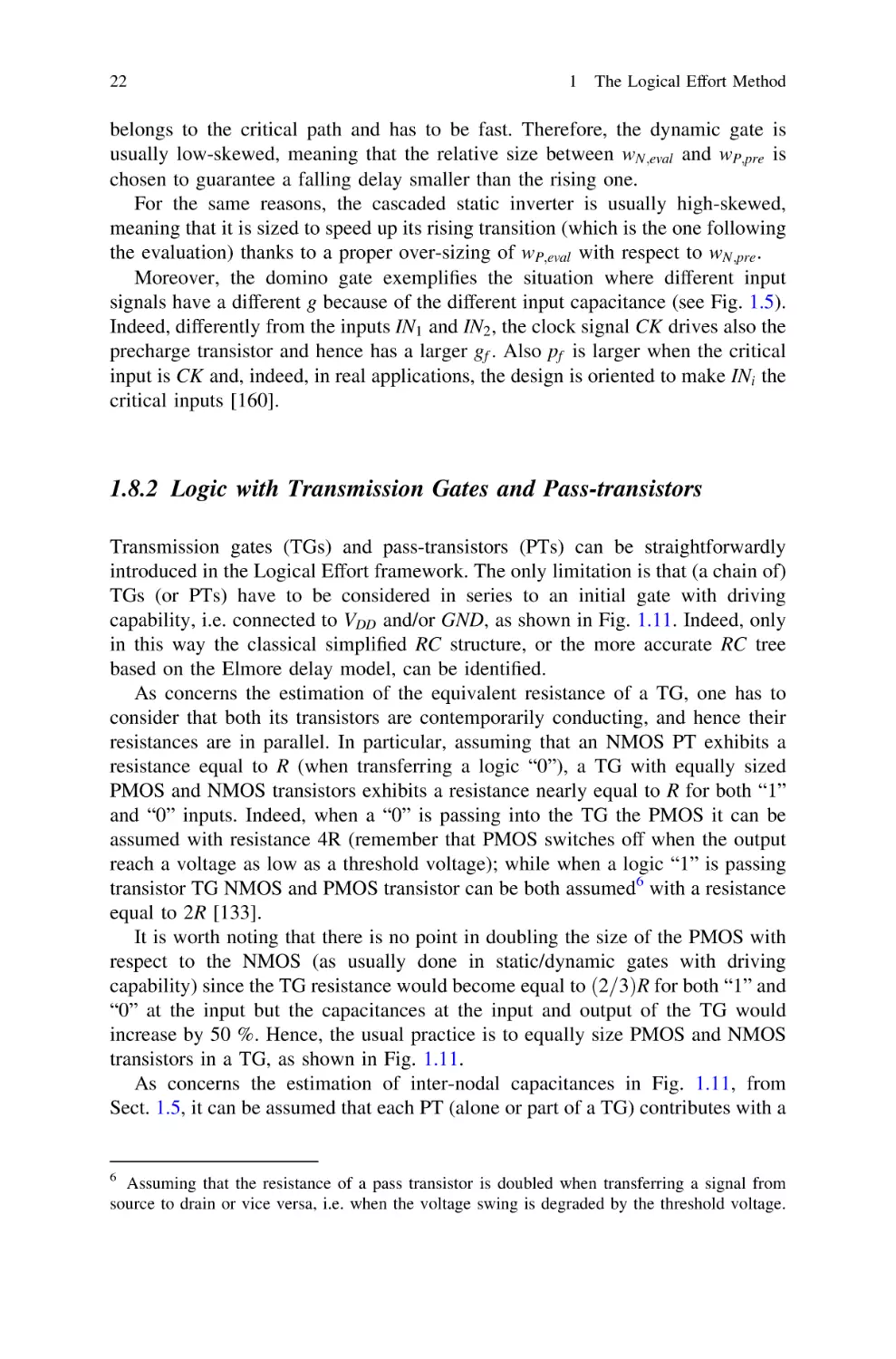 1.8.2 Logic with Transmission Gates and Pass-transistors