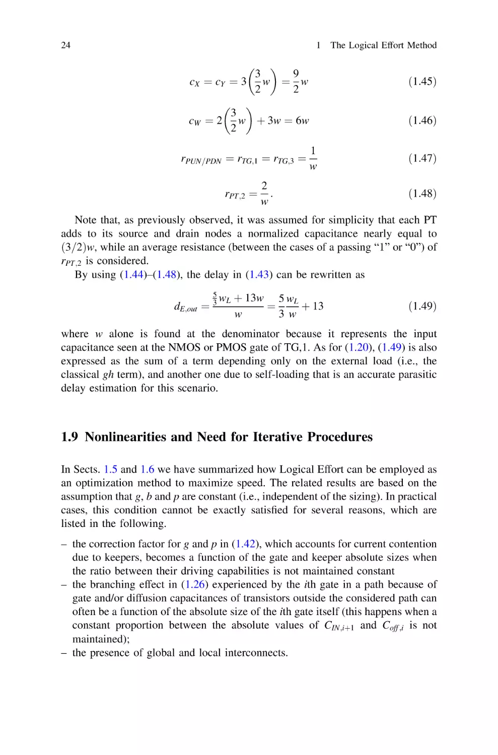 1.9Nonlinearities and Need for Iterative Procedures