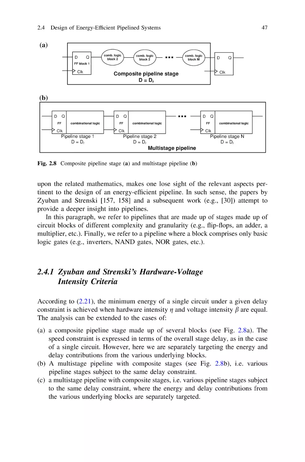 2.4.1 Zyuban and Strenski's Hardware-Voltage Intensity Criteria