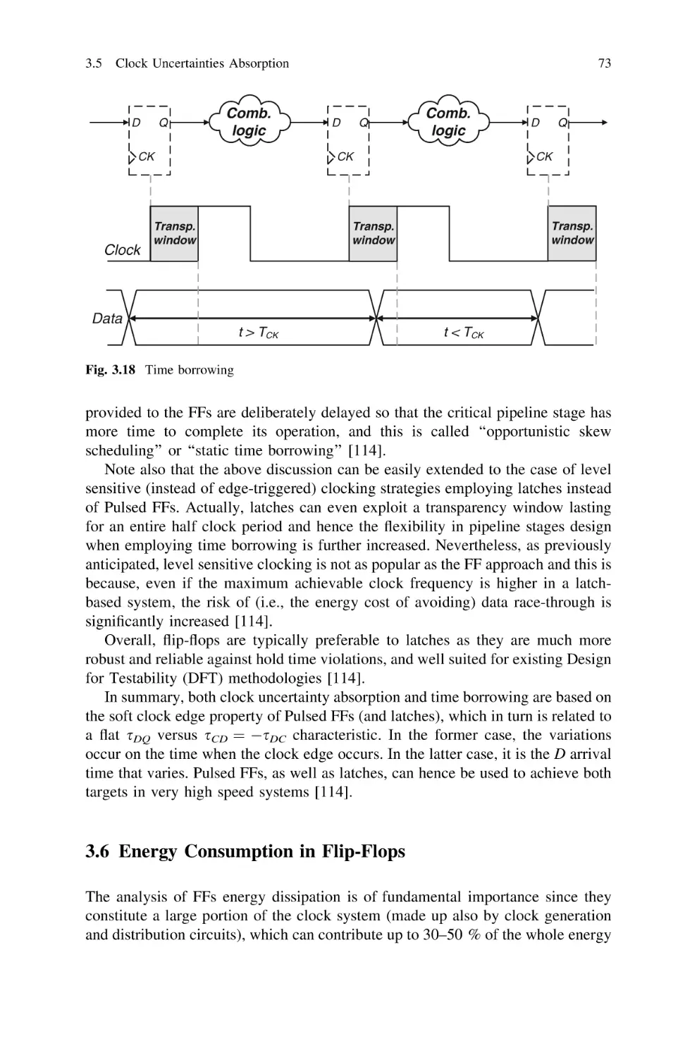 3.6…Energy Consumption in Flip-Flops