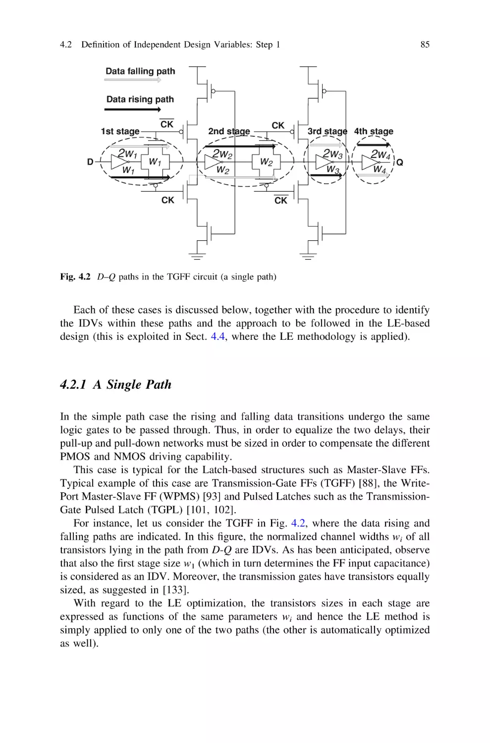 4.2.1 A Single Path