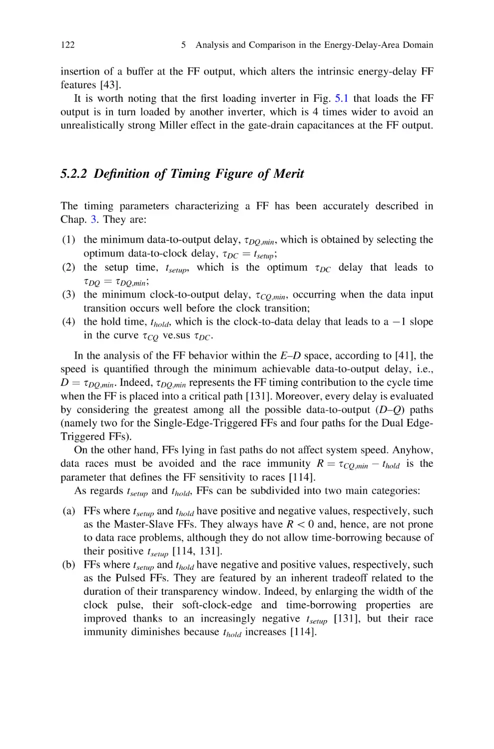 5.2.2 Definition of Timing Figure of Merit