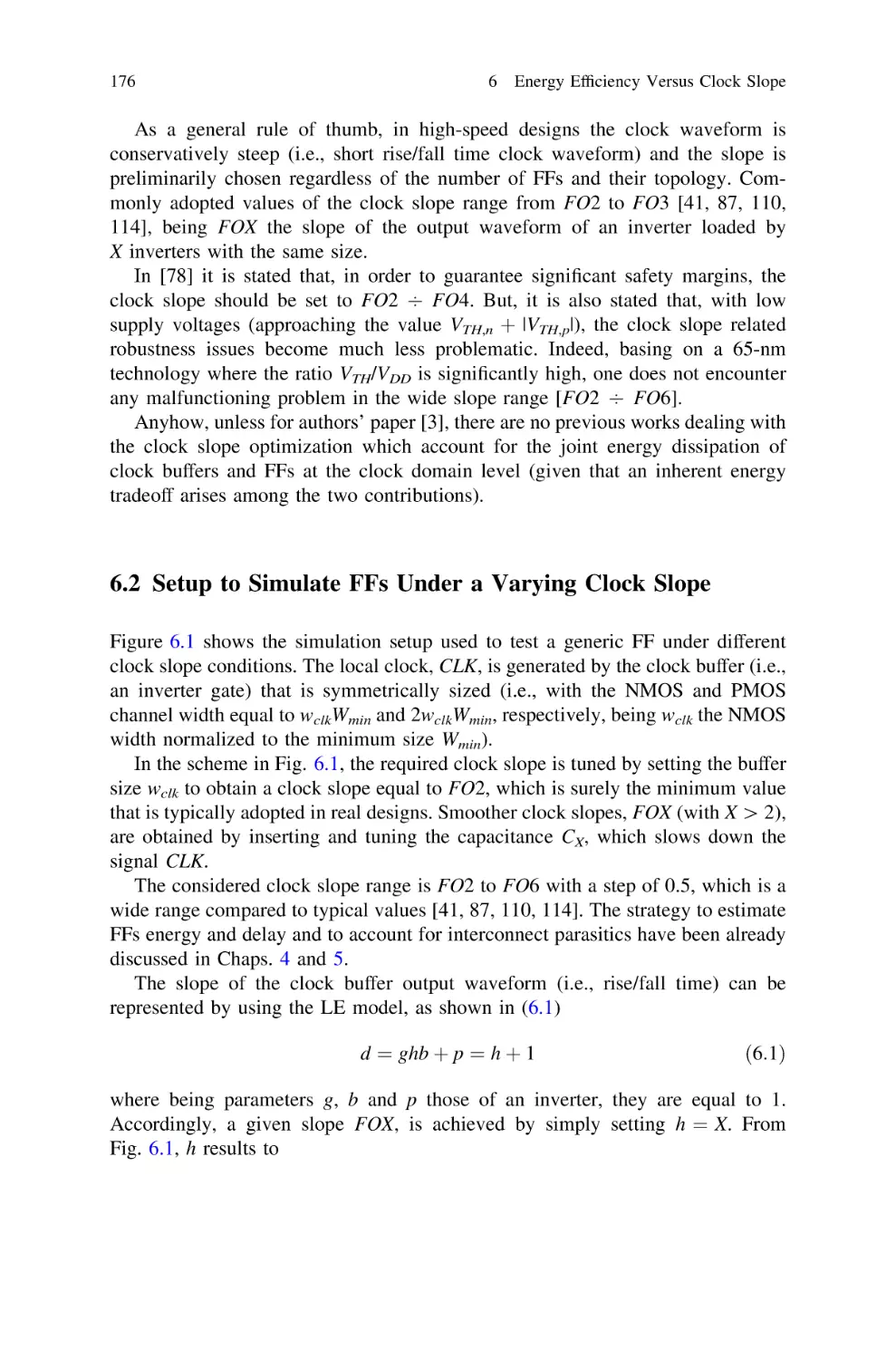 6.2…Setup to Simulate FFs Under a Varying Clock Slope