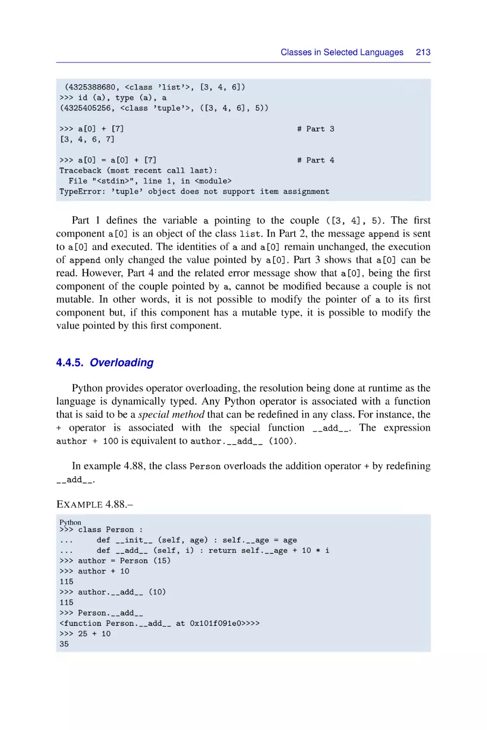 4.4.5. Overloading