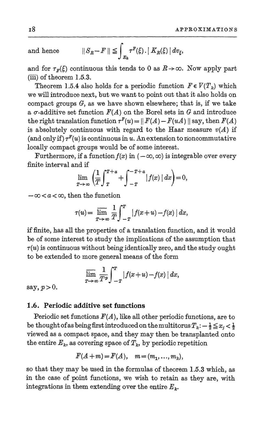 1.6. Periodic additive set functions