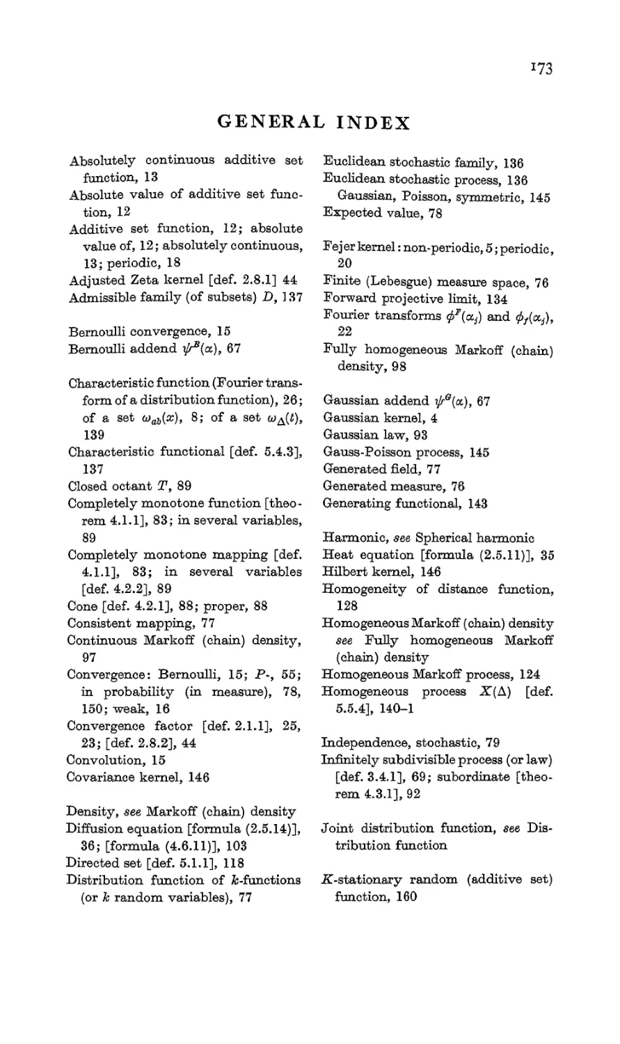 Indexes