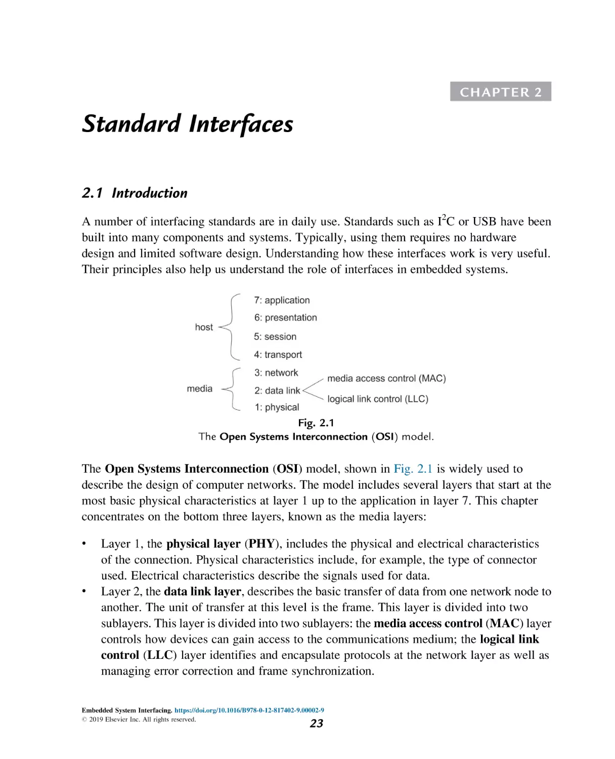 2
Standard Interfaces
Introduction