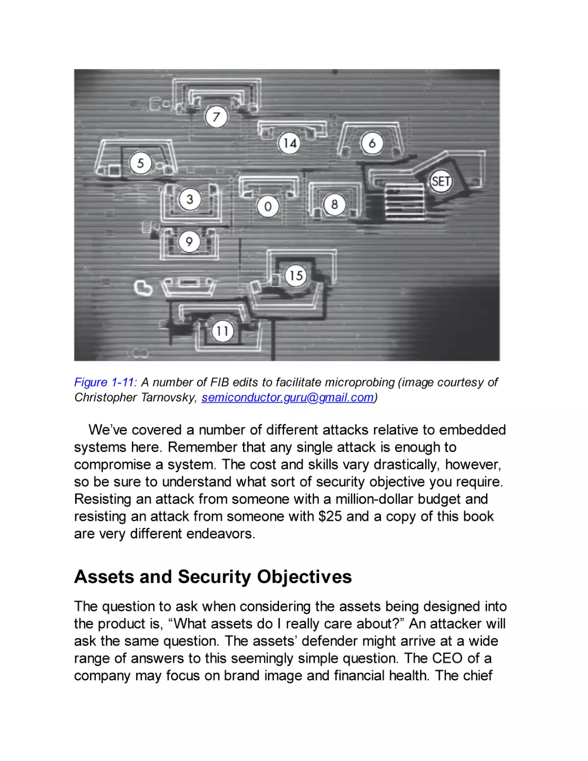 Assets and Security Objectives