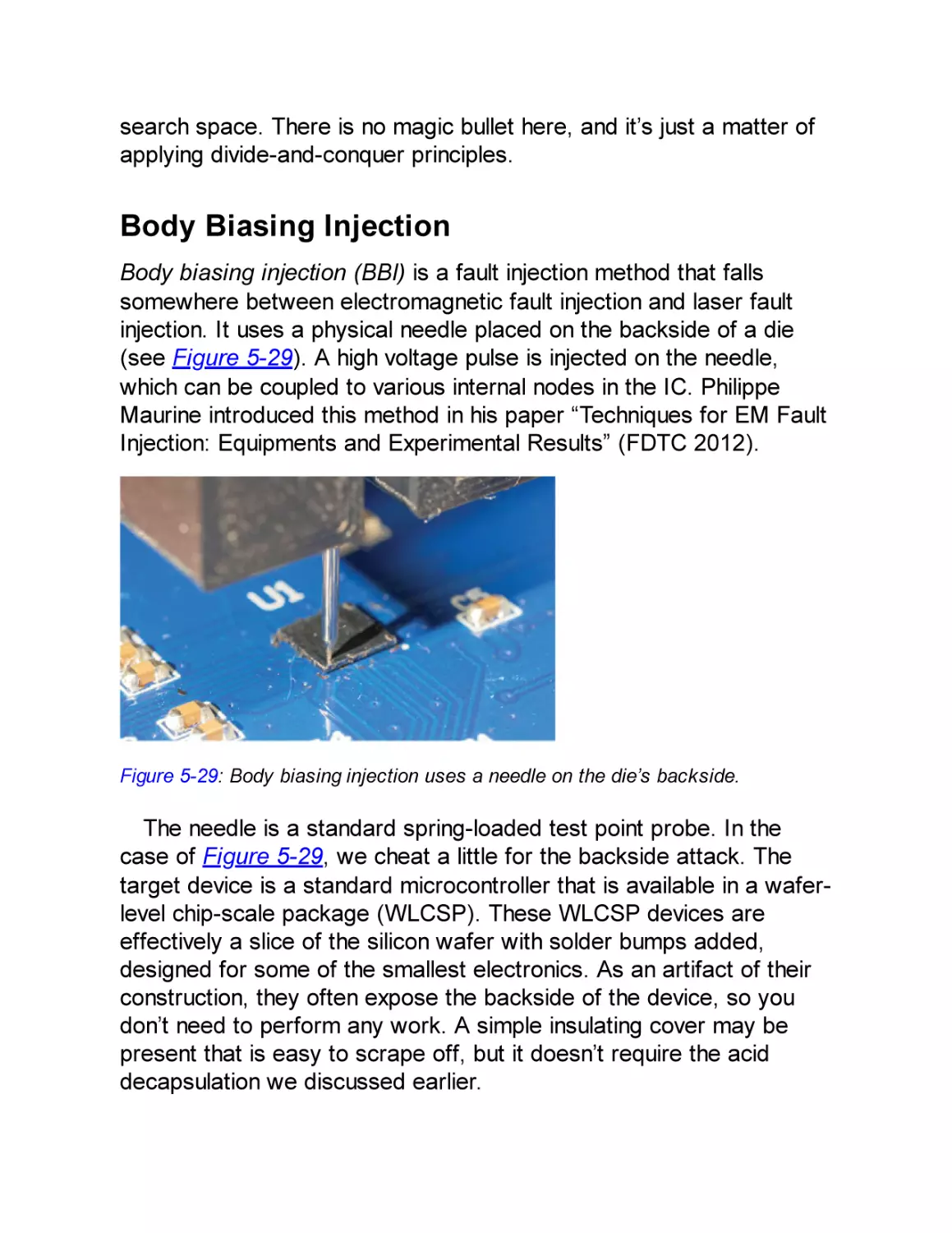 Body Biasing Injection