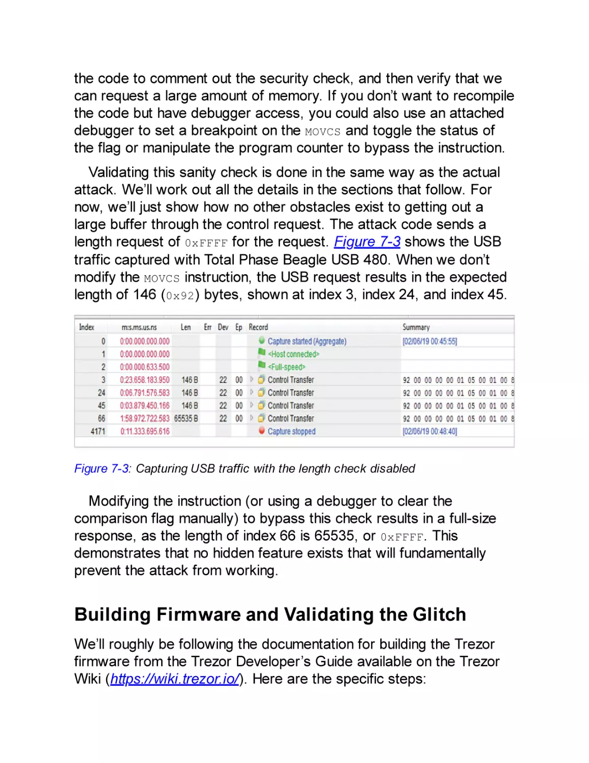 Building Firmware and Validating the Glitch