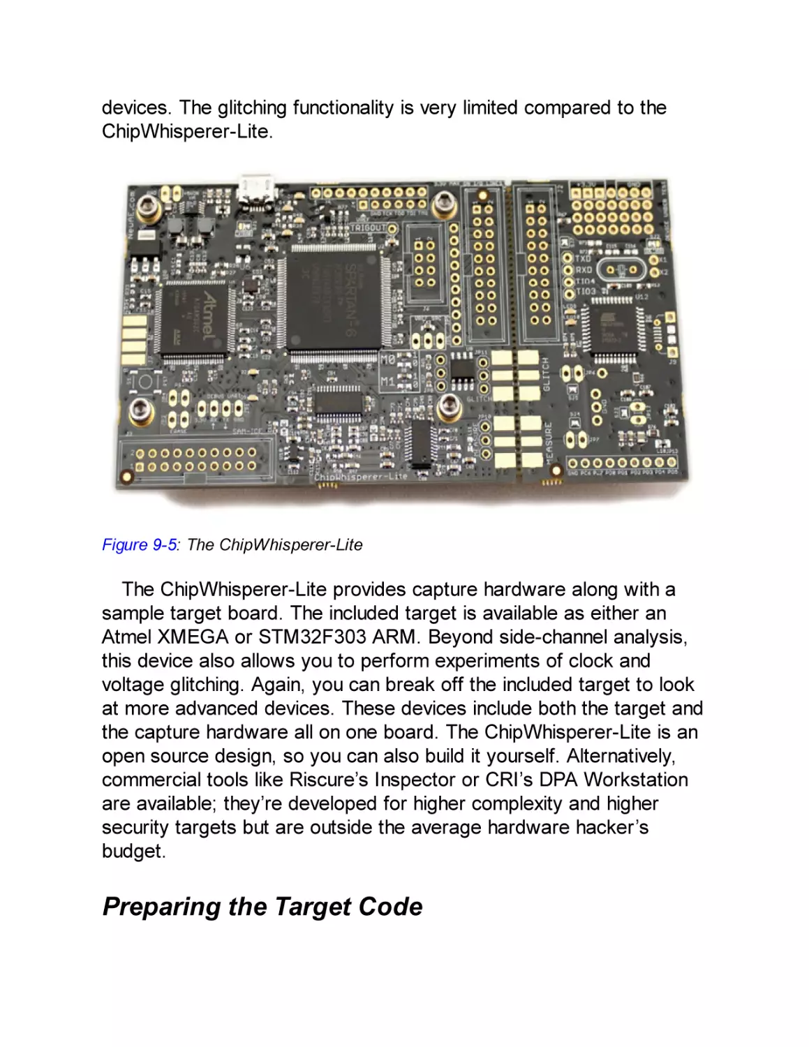 Preparing the Target Code