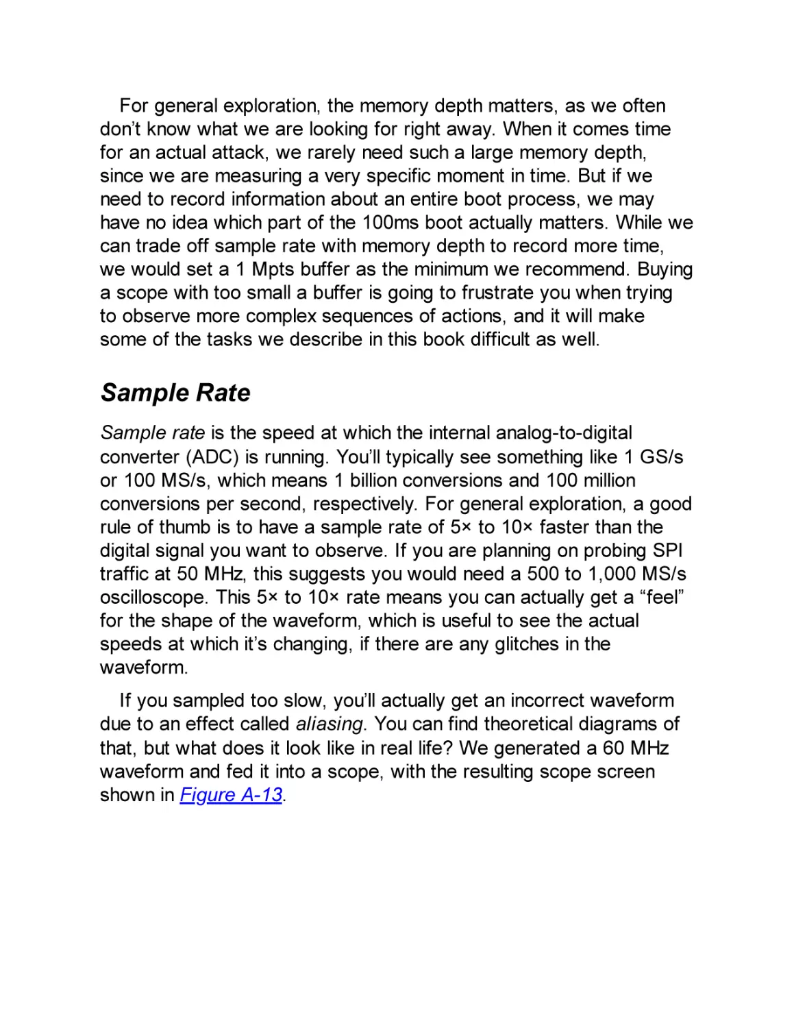 Sample Rate