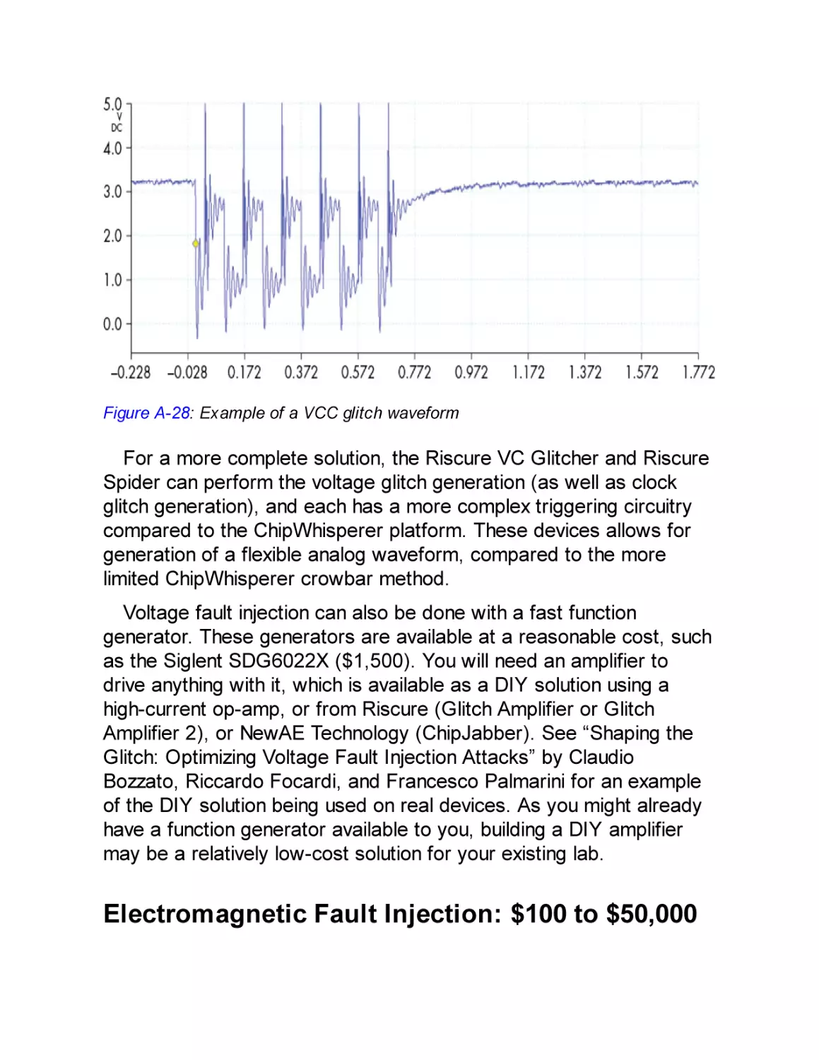 Electromagnetic Fault Injection