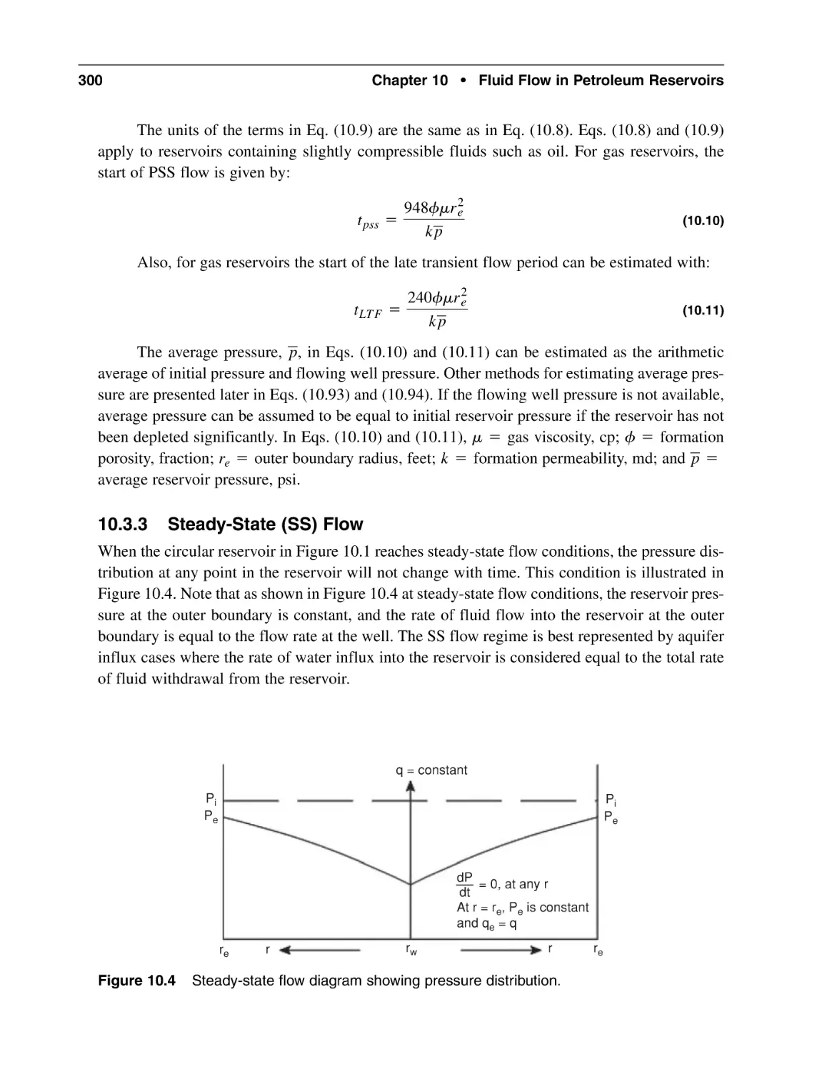 10.3.3 Steady-State (SS) Flow