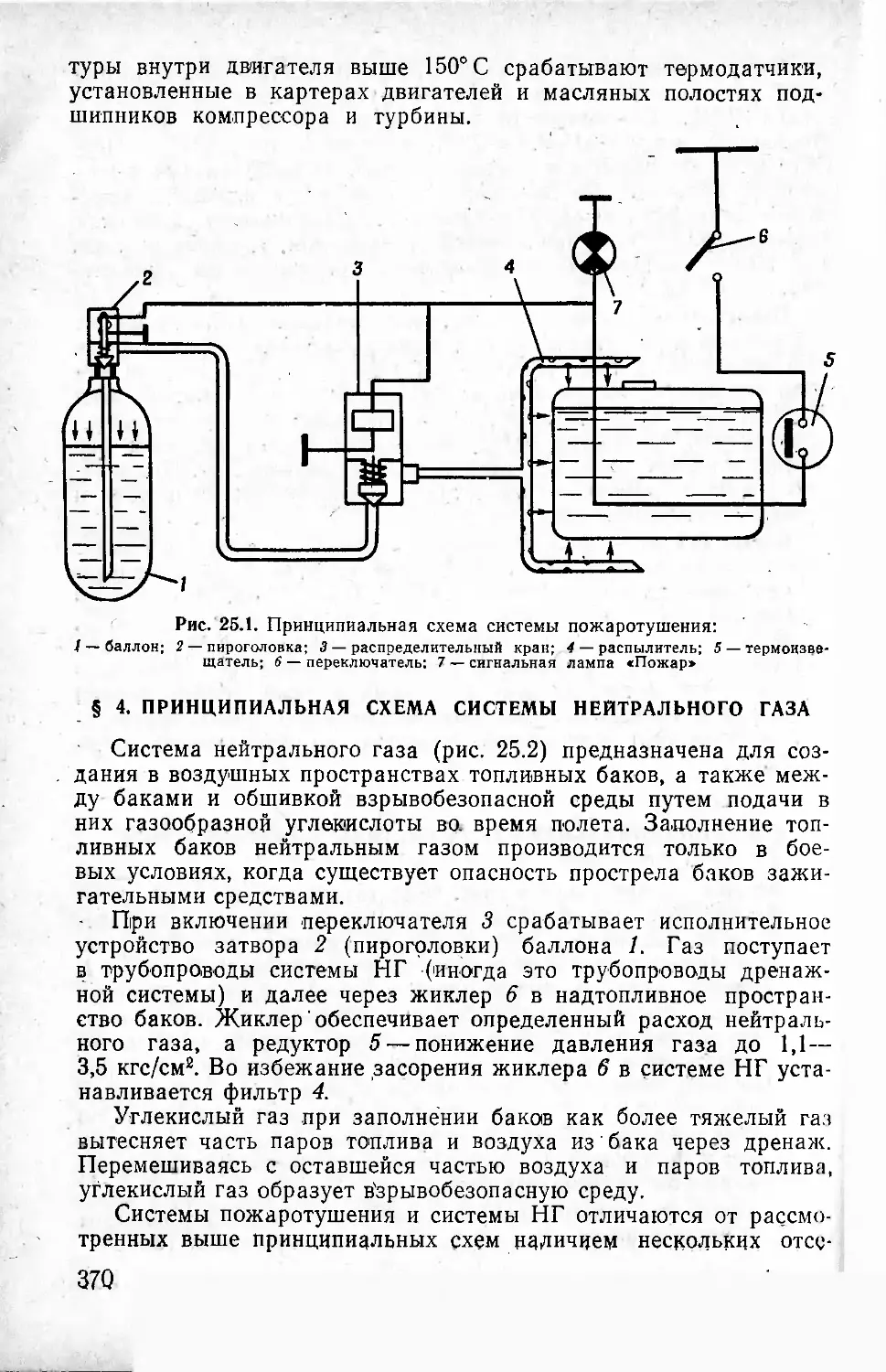 § 4. Принципиальная схема системы нейтрального газа