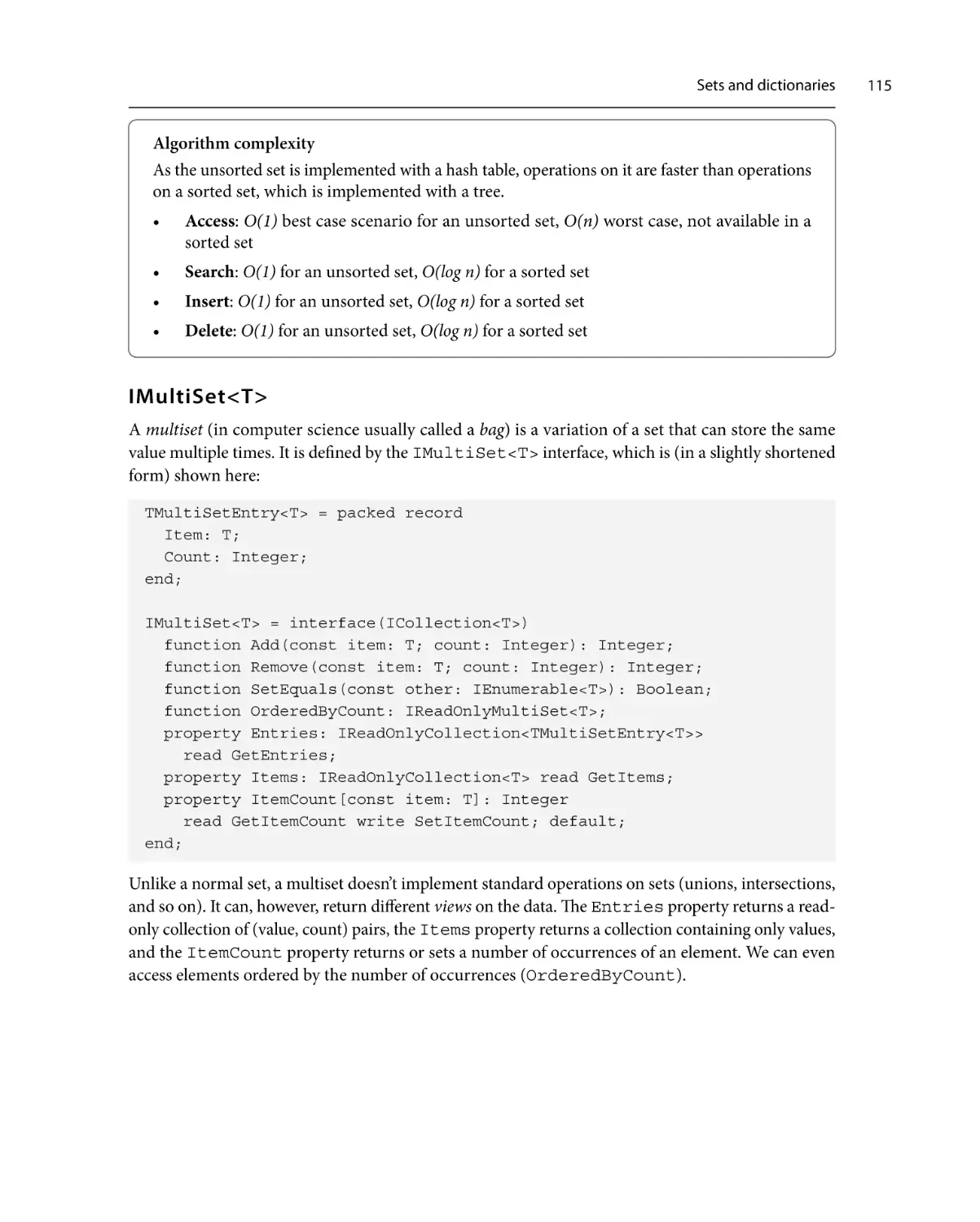 IMultiSet<T>