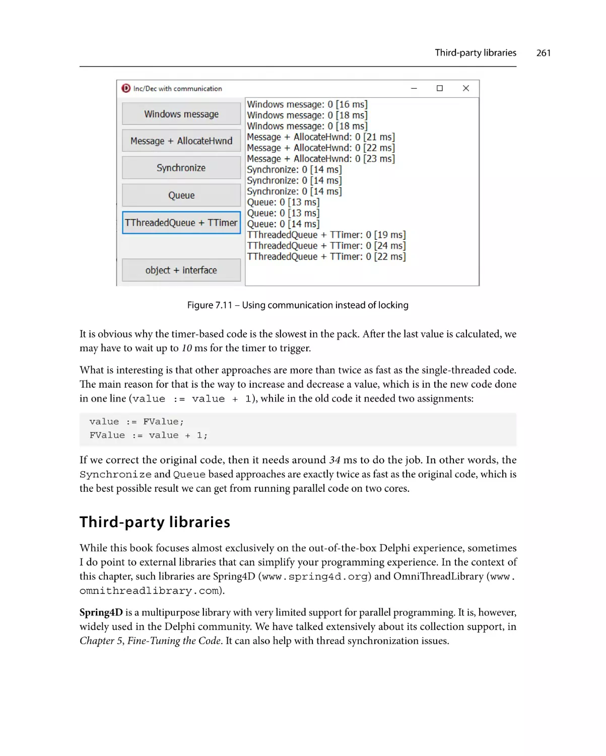 Third-party libraries