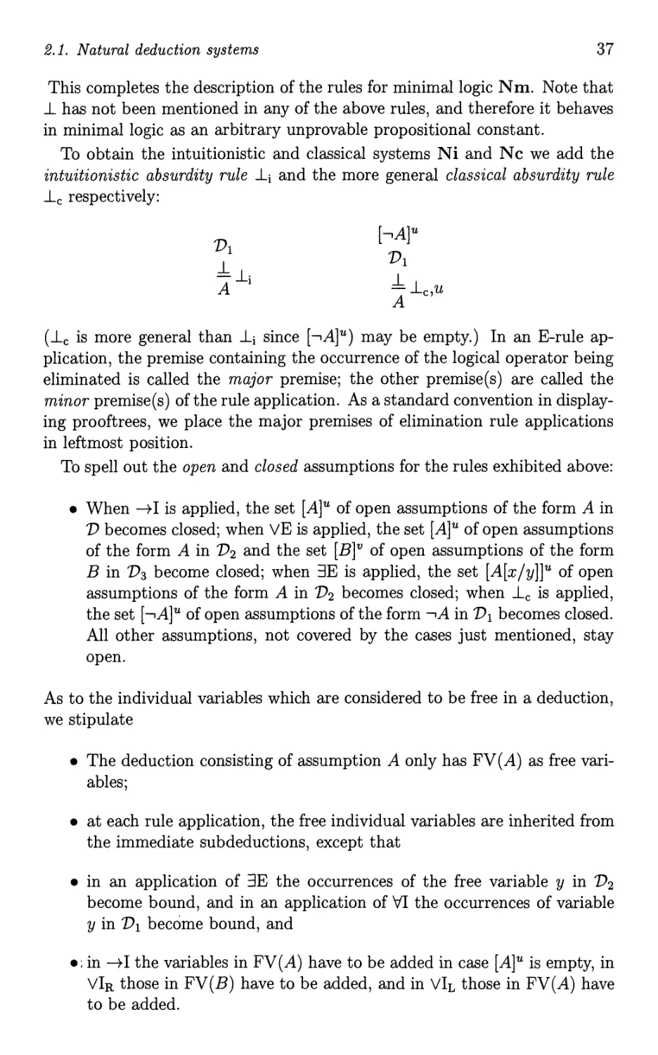 2.3 The relation between C, I and M