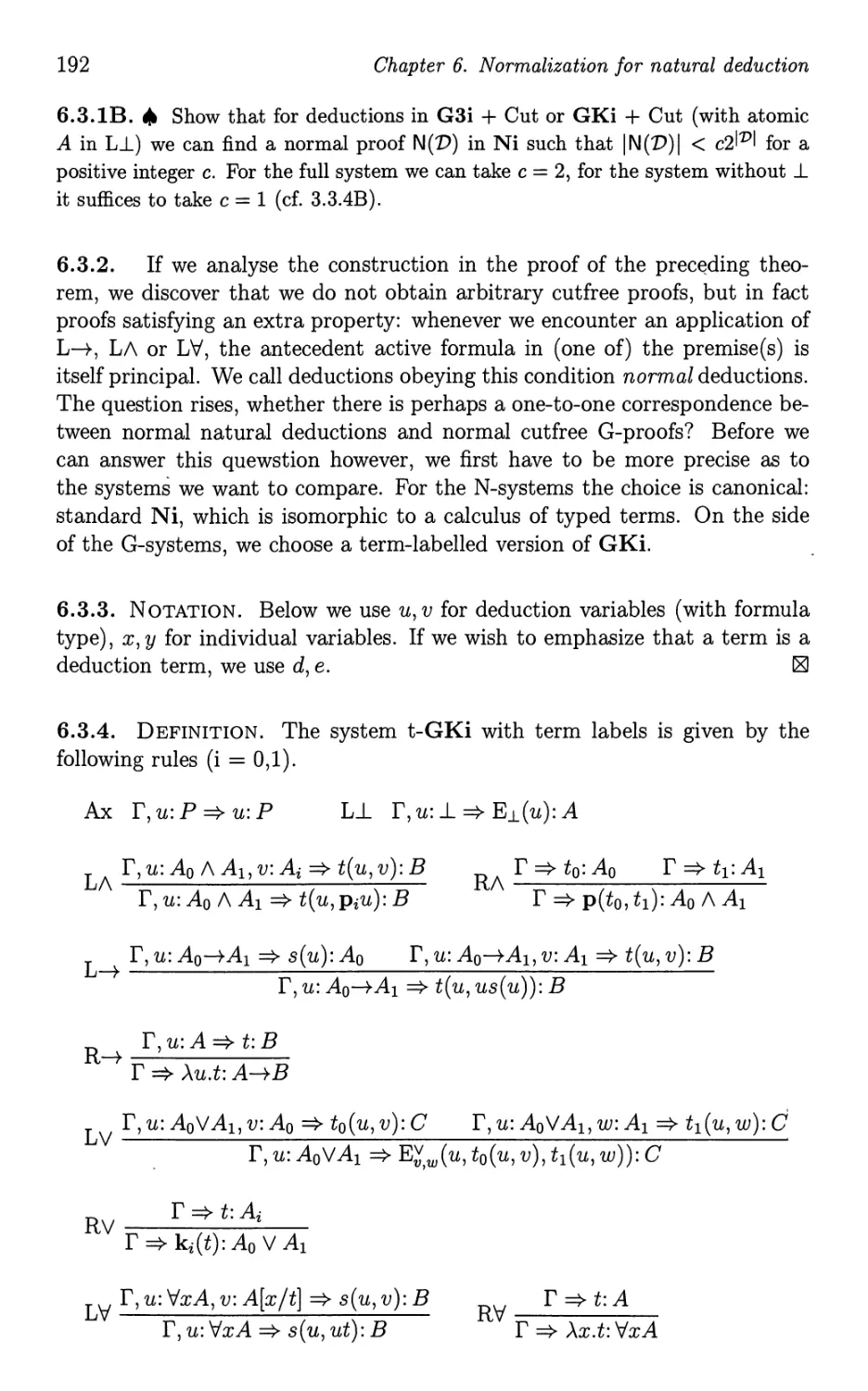 6.6 Conservativity of predicative classes