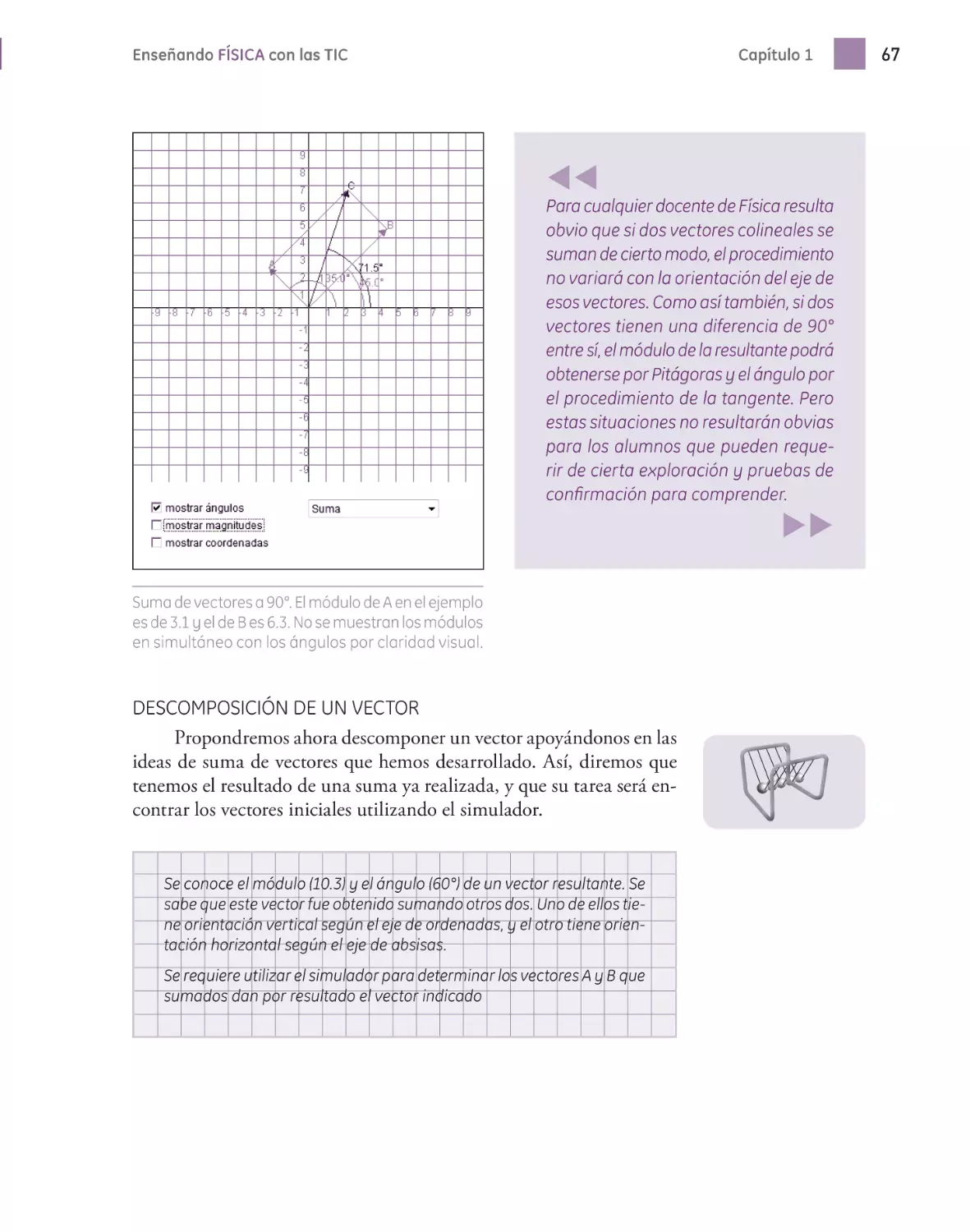 DESCOMPOSICIÓN DE UN VECTOR