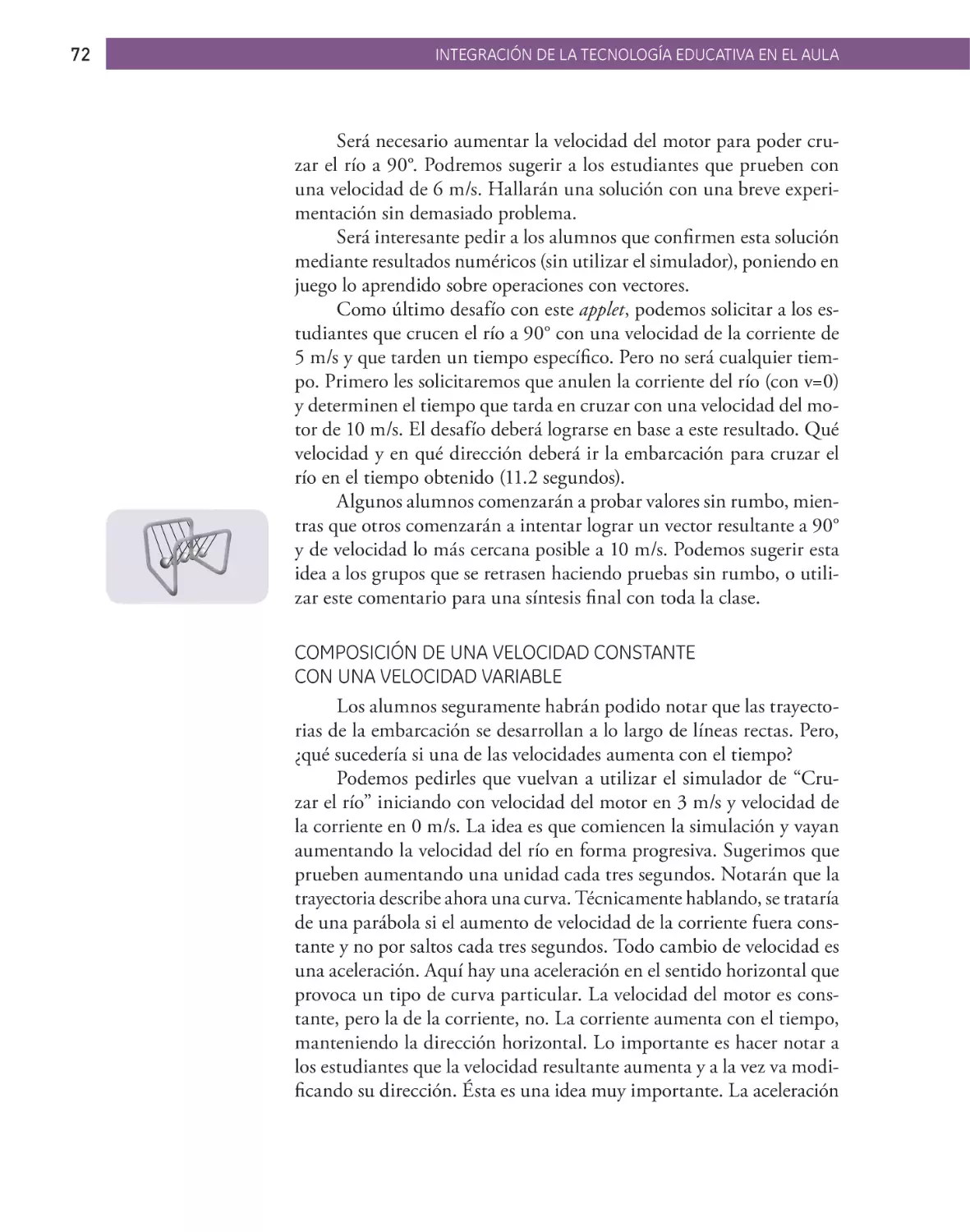 COMPOSICIÓN DE UNA VELOCIDAD CONSTANTE CON UNA VELOCIDAD VARIABLE