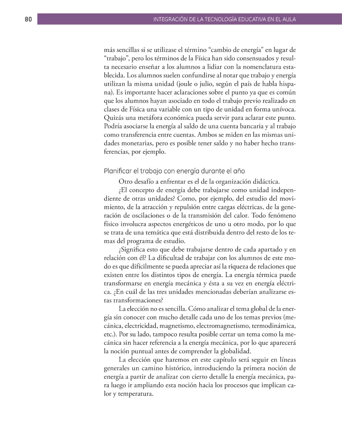 Planificar el trabajo con energía durante el año