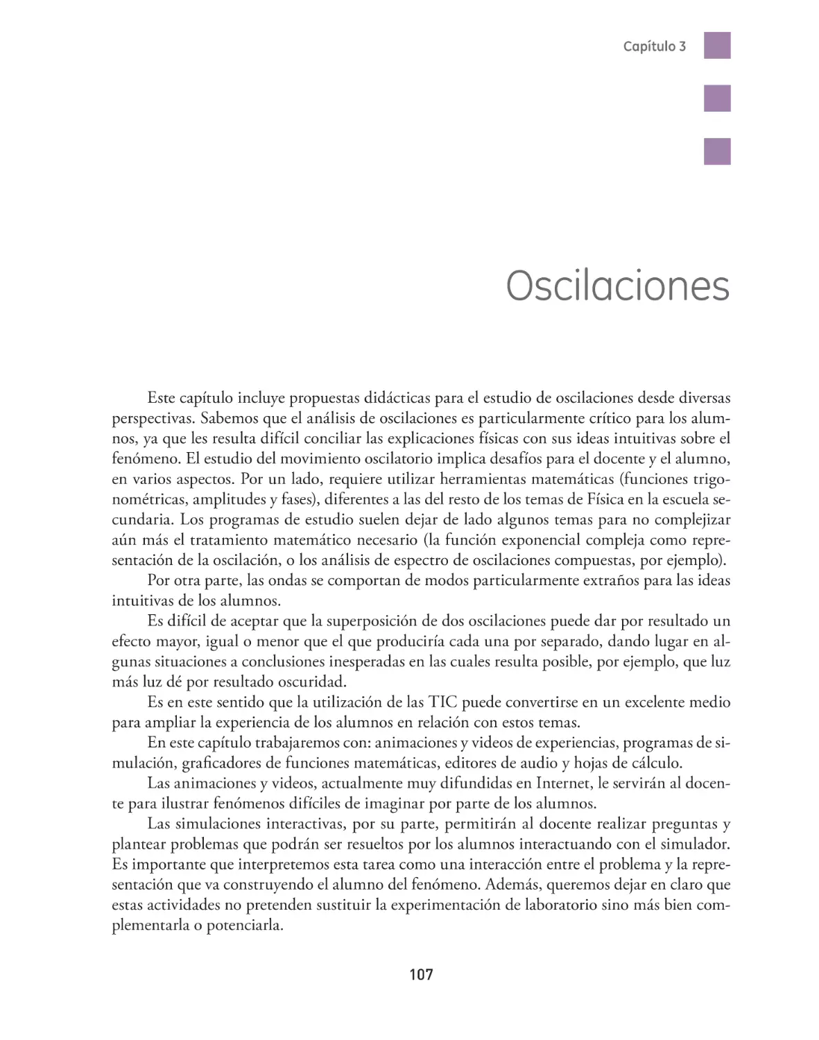 Capítulo 3 Oscilaciones