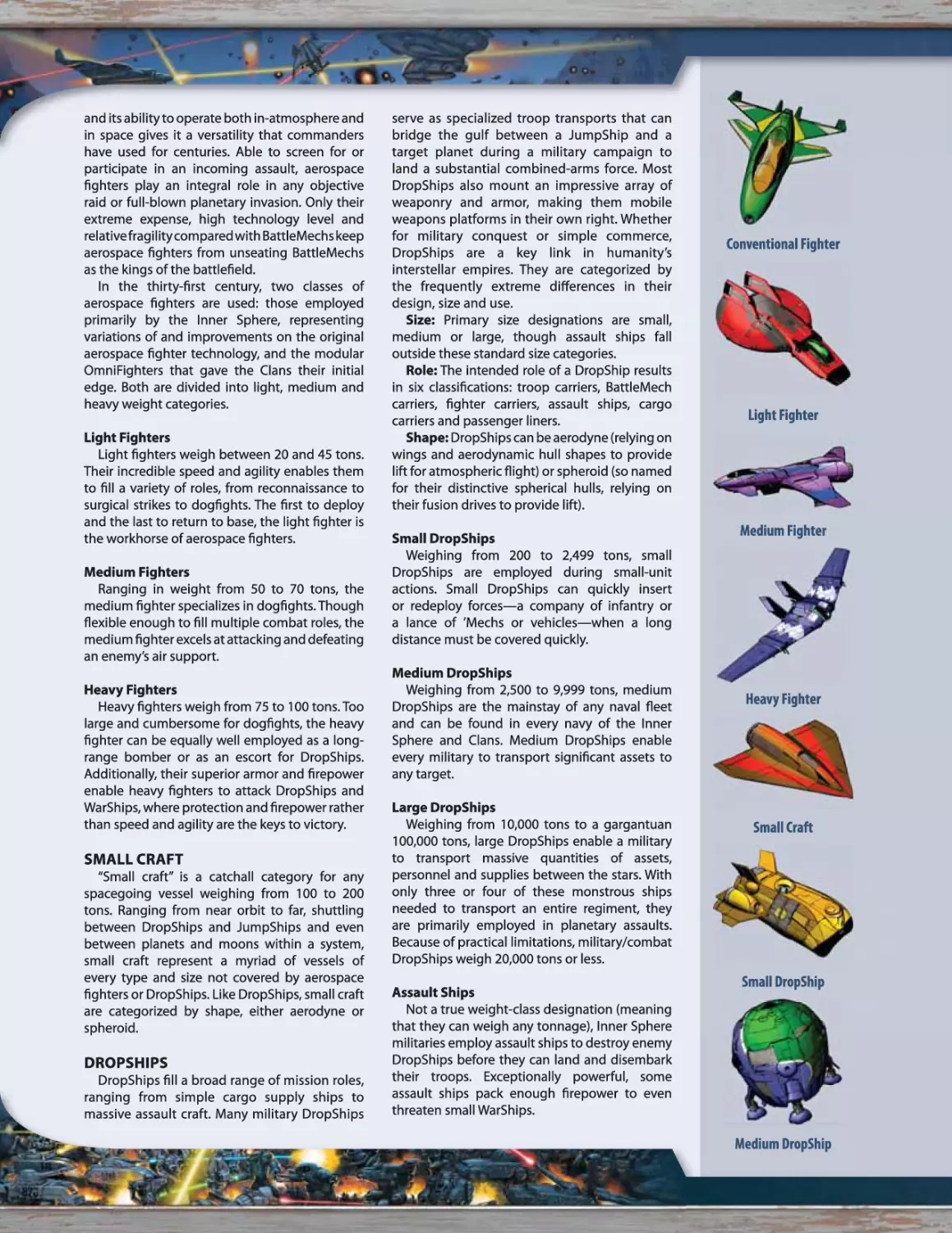 Small Craft
DropShips