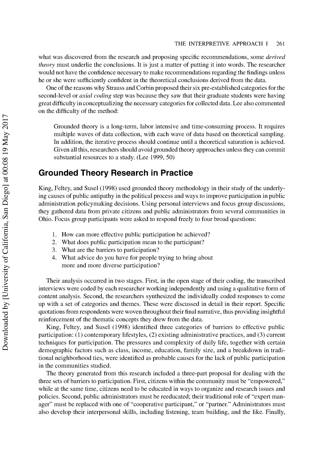 Grounded Theory Research in Practice